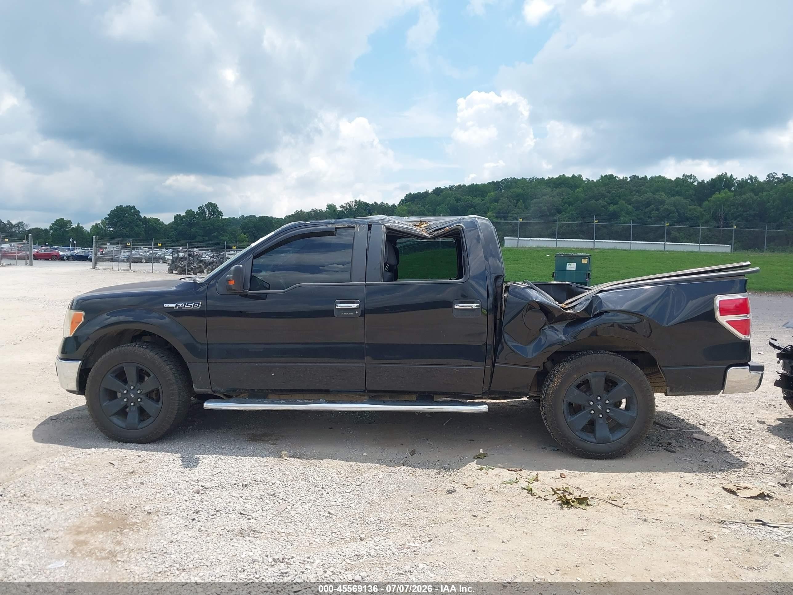 2011 Ford F-150 Xlt Черный vin: 1FTEW1CM6BFA32539