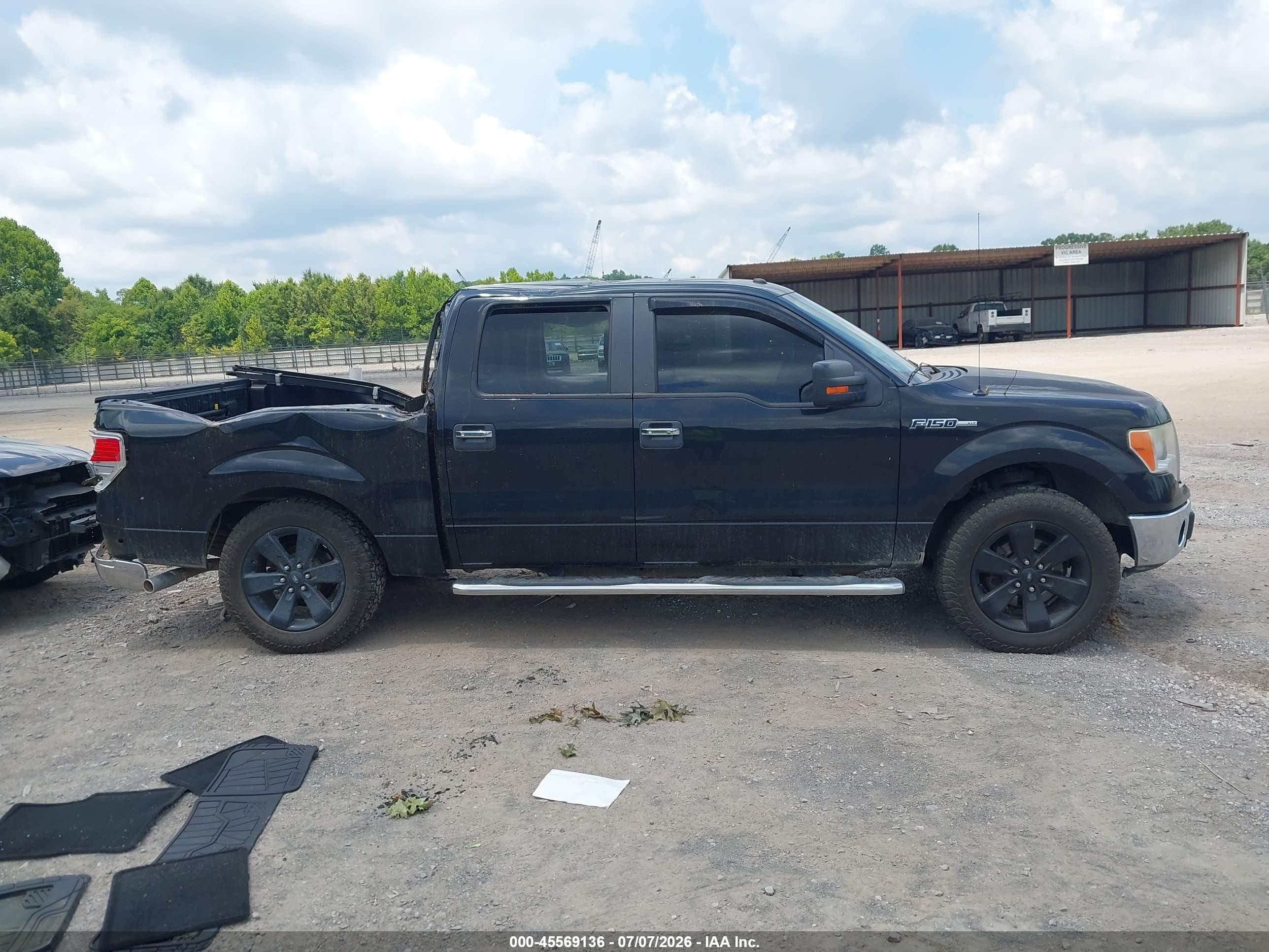 2011 Ford F-150 Xlt Черный vin: 1FTEW1CM6BFA32539