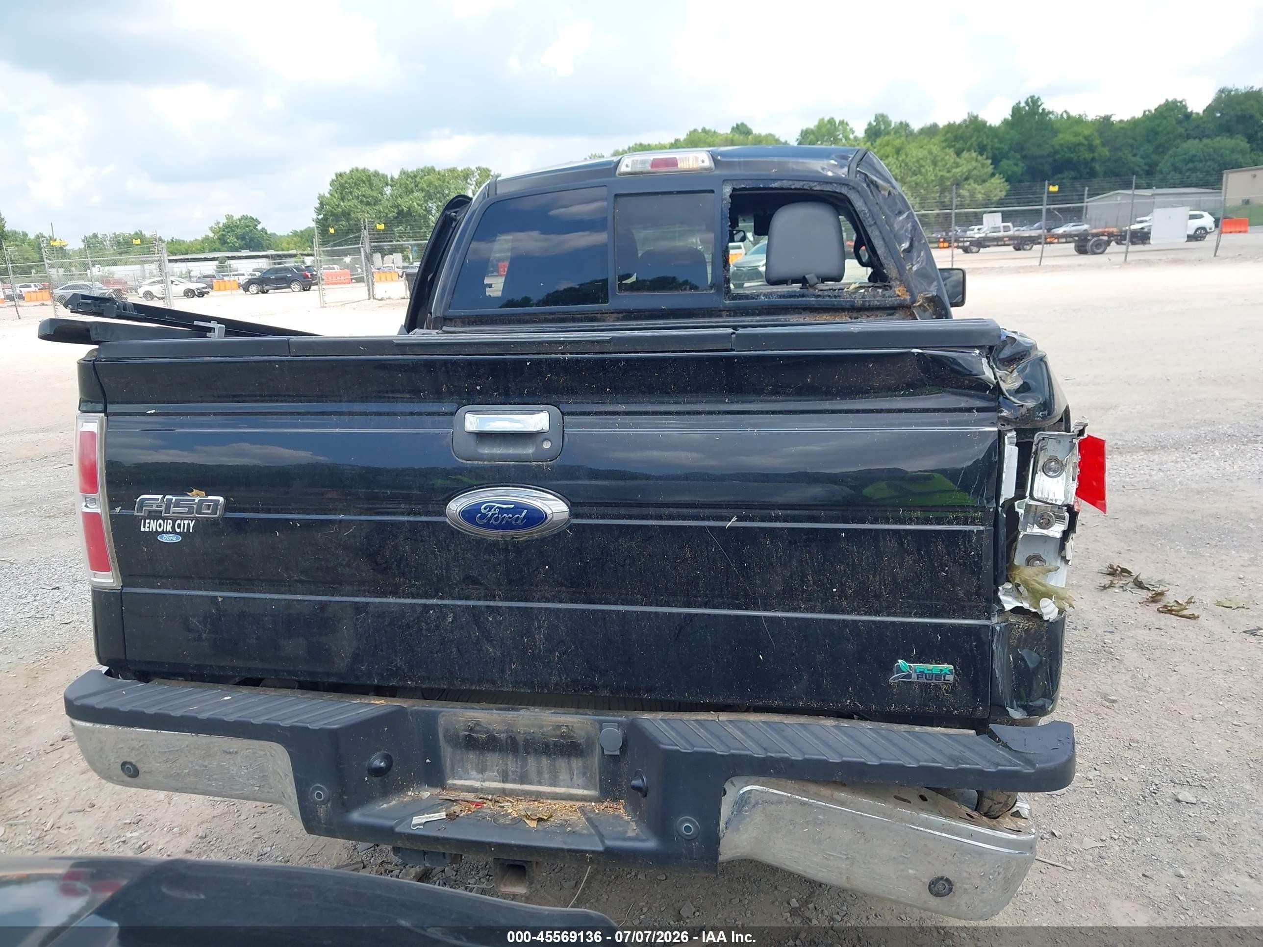 2011 Ford F-150 Xlt Черный vin: 1FTEW1CM6BFA32539