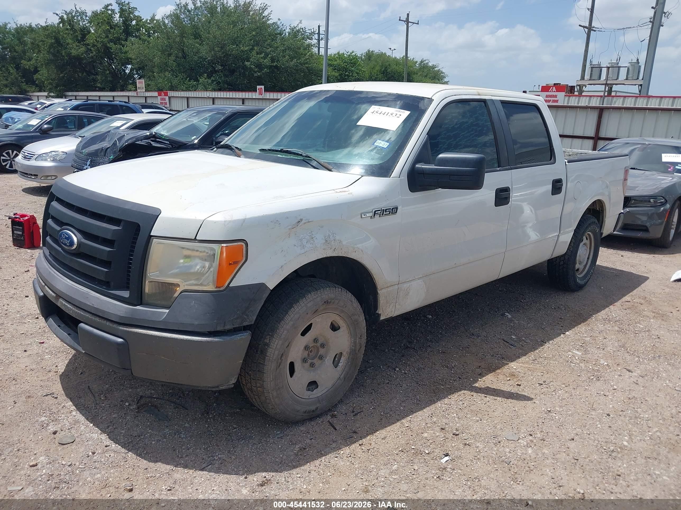2011 Ford F-150 Xl/xlt White vin: 1FTEW1CM6BFB59470