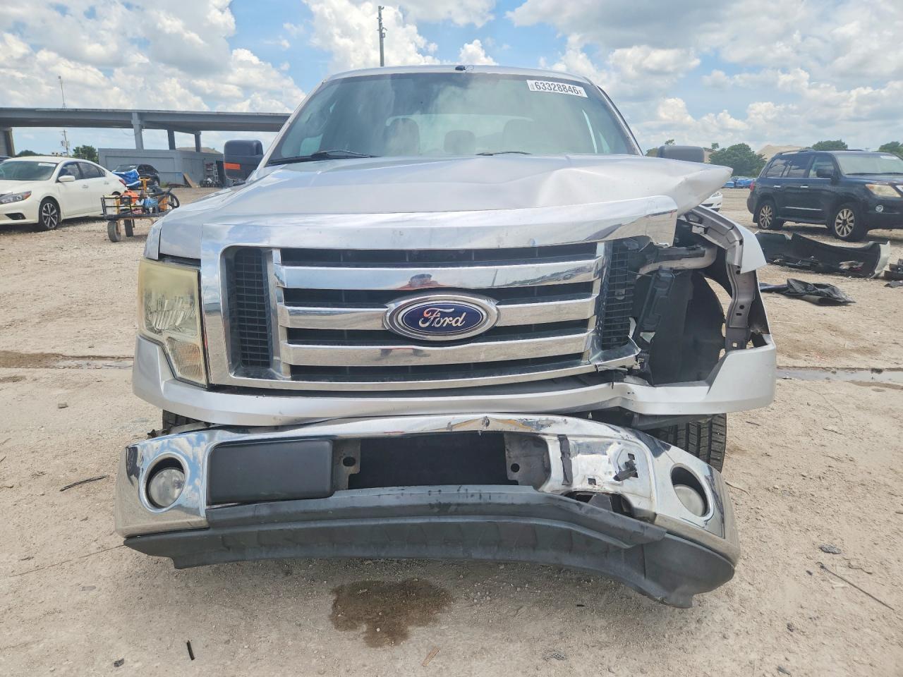 2011 Ford F150 Supercrew White vin: 1FTEW1CM6BKD28331