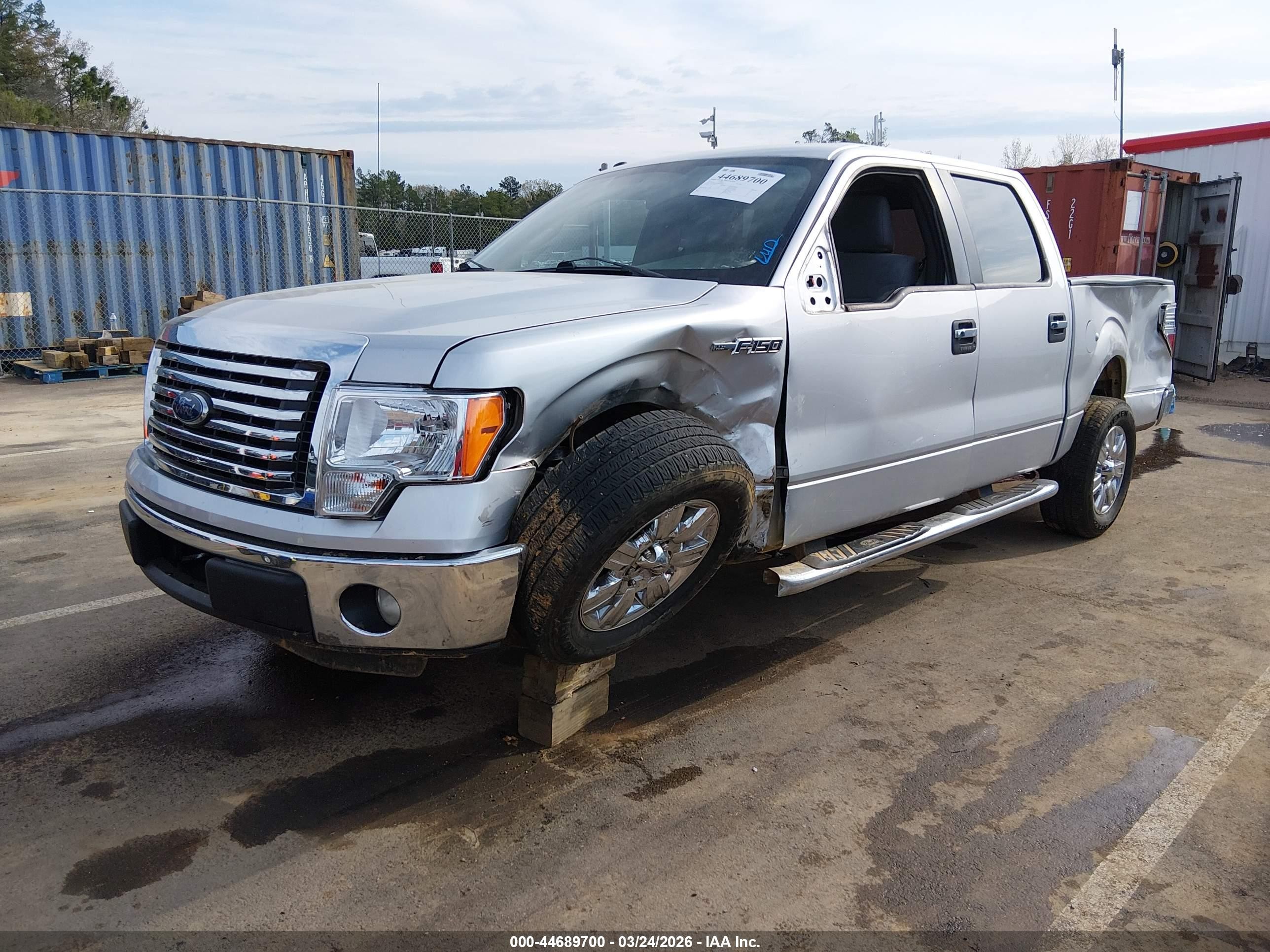 2011 Ford F-150 Xlt Silver vin: 1FTEW1CM6BKD64245