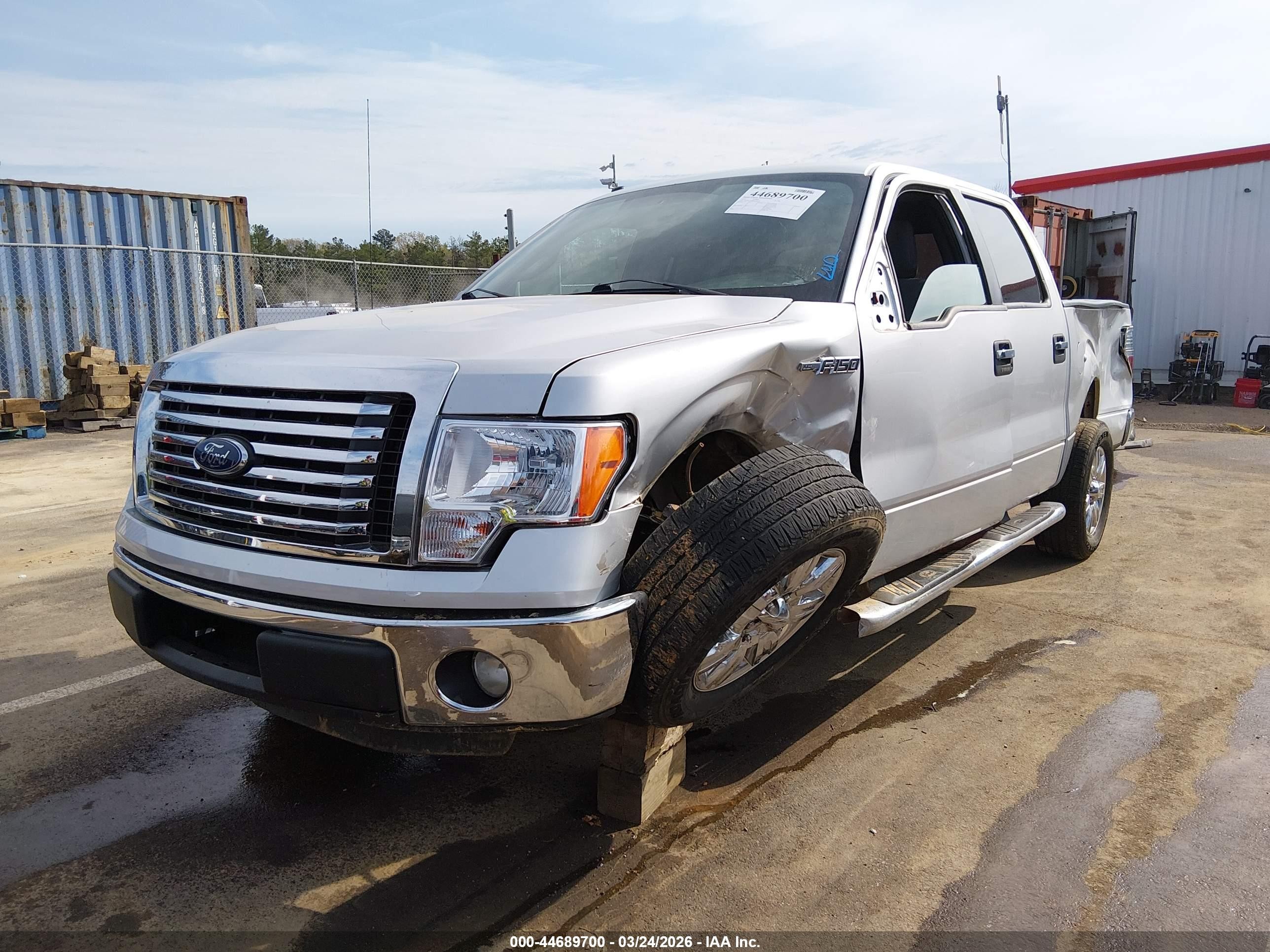 2011 Ford F-150 Xlt Silver vin: 1FTEW1CM6BKD64245