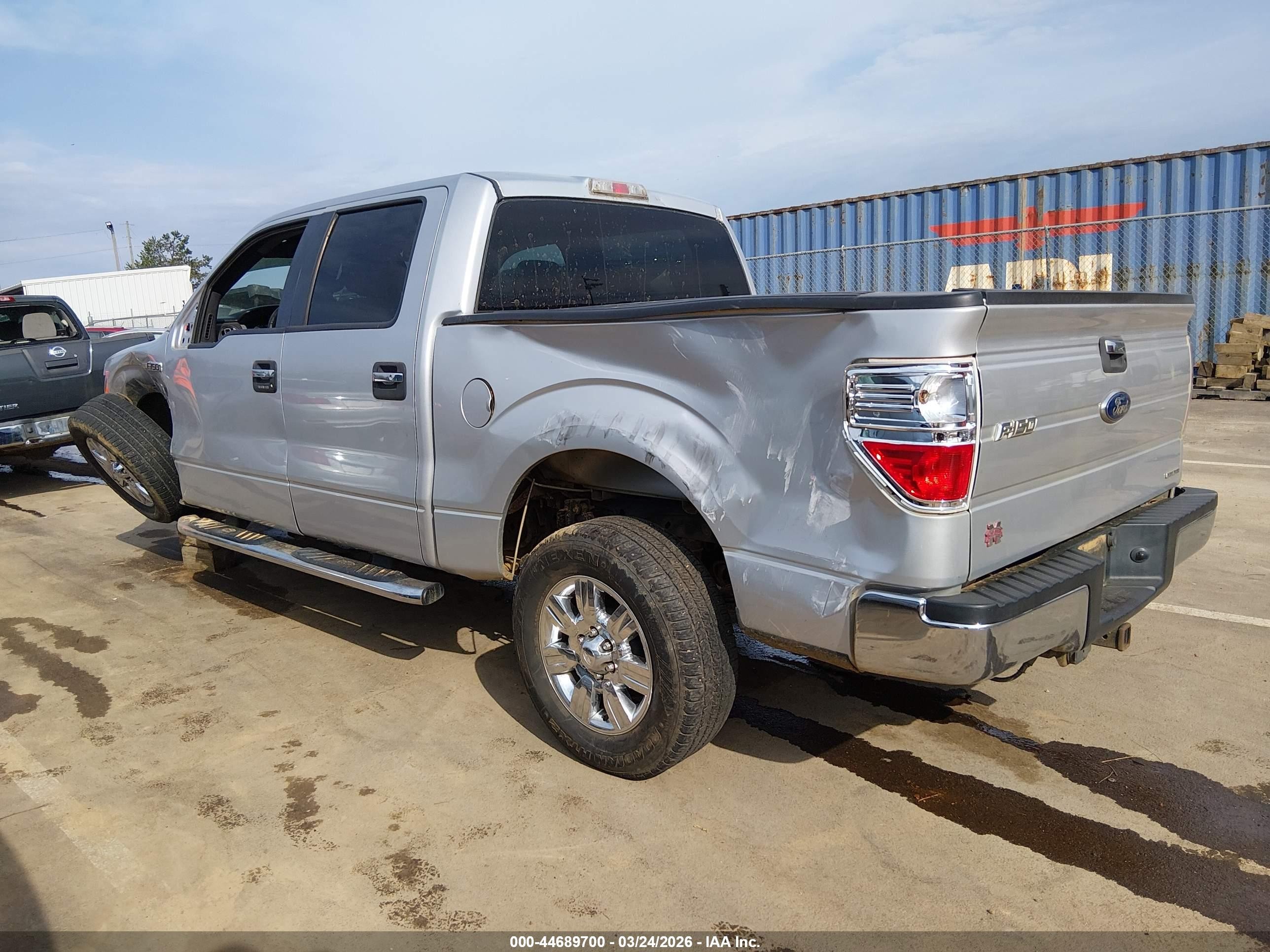 2011 Ford F-150 Xlt Silver vin: 1FTEW1CM6BKD64245