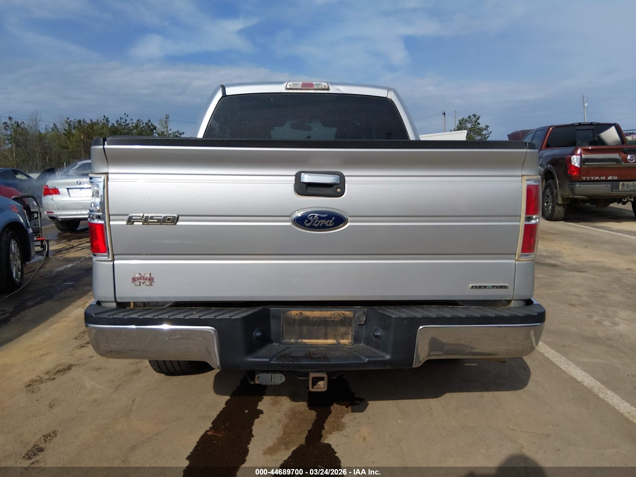 2011 Ford F-150 Xlt Silver vin: 1FTEW1CM6BKD64245