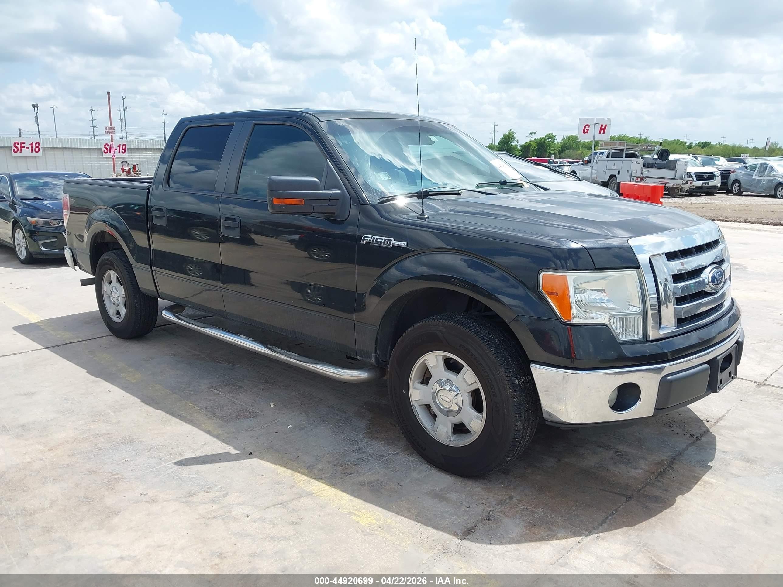 2012 Ford F-150 Xlt Черный vin: 1FTEW1CM6CFA70449