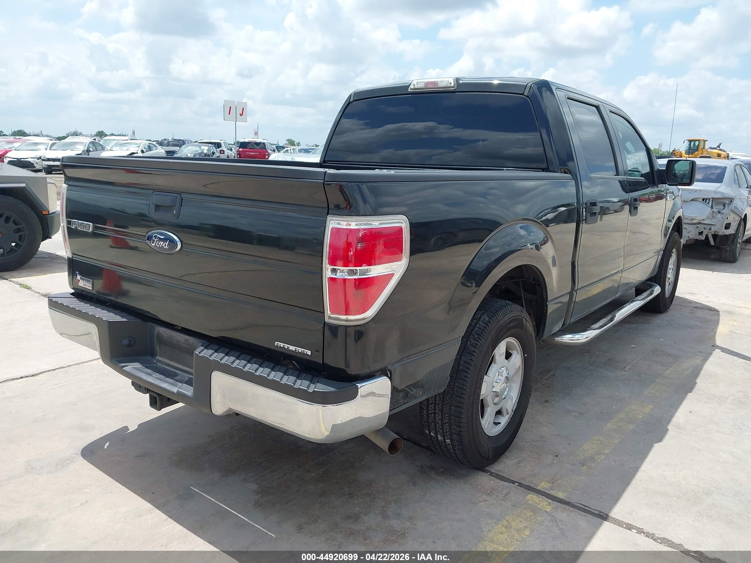 2012 Ford F-150 Xlt Black vin: 1FTEW1CM6CFA70449