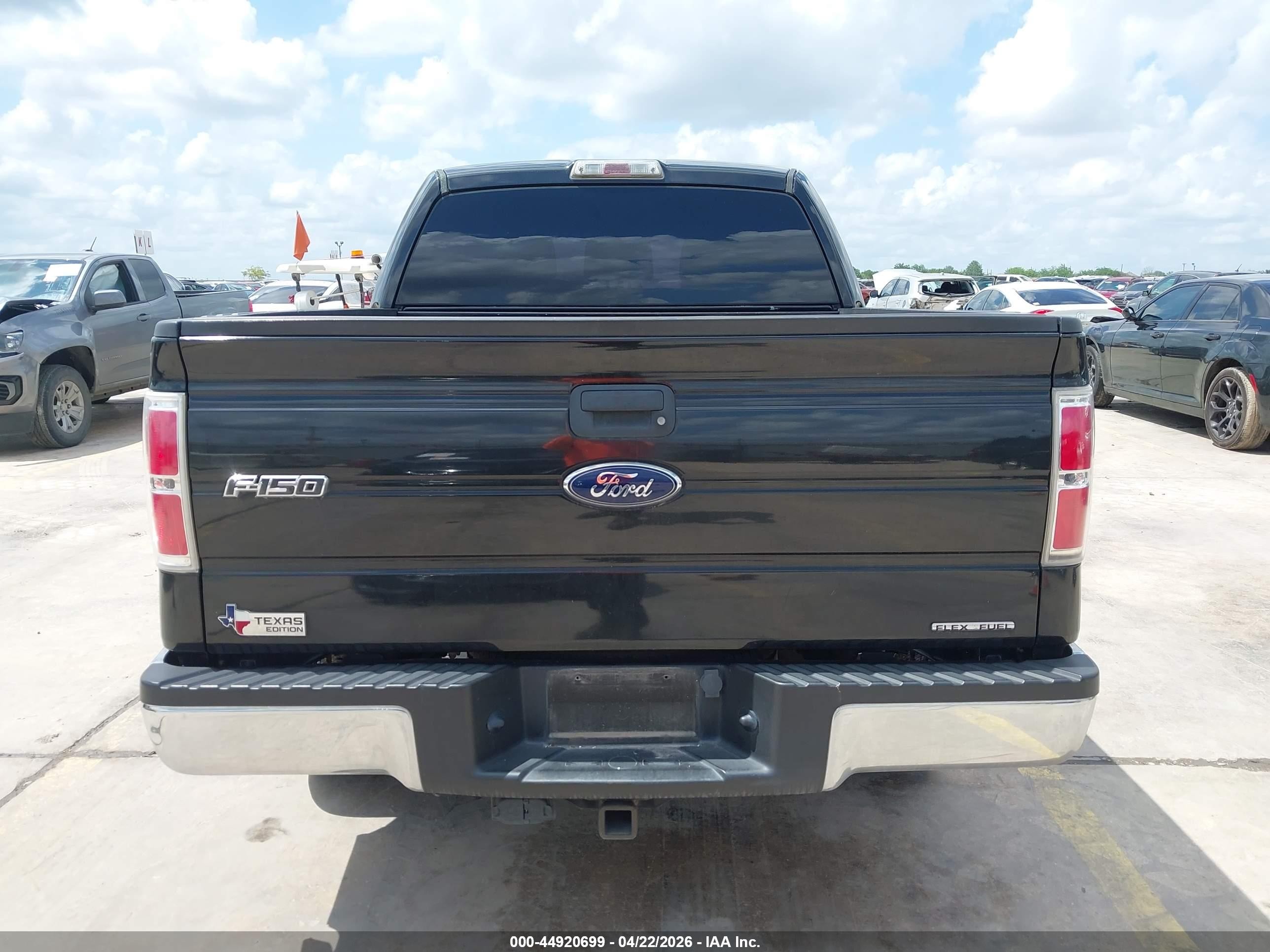 2012 Ford F-150 Xlt Black vin: 1FTEW1CM6CFA70449