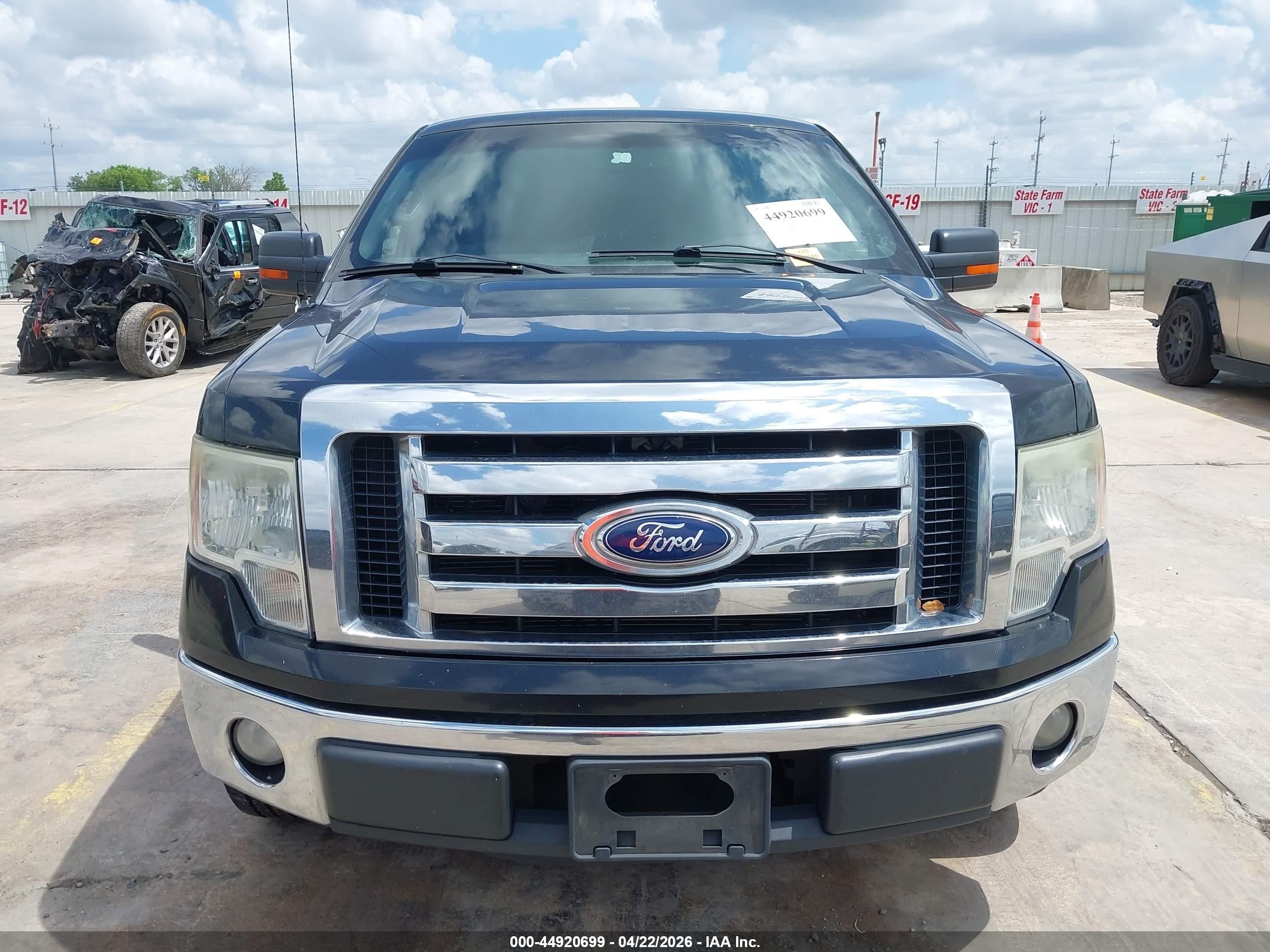 2012 Ford F-150 Xlt Black vin: 1FTEW1CM6CFA70449
