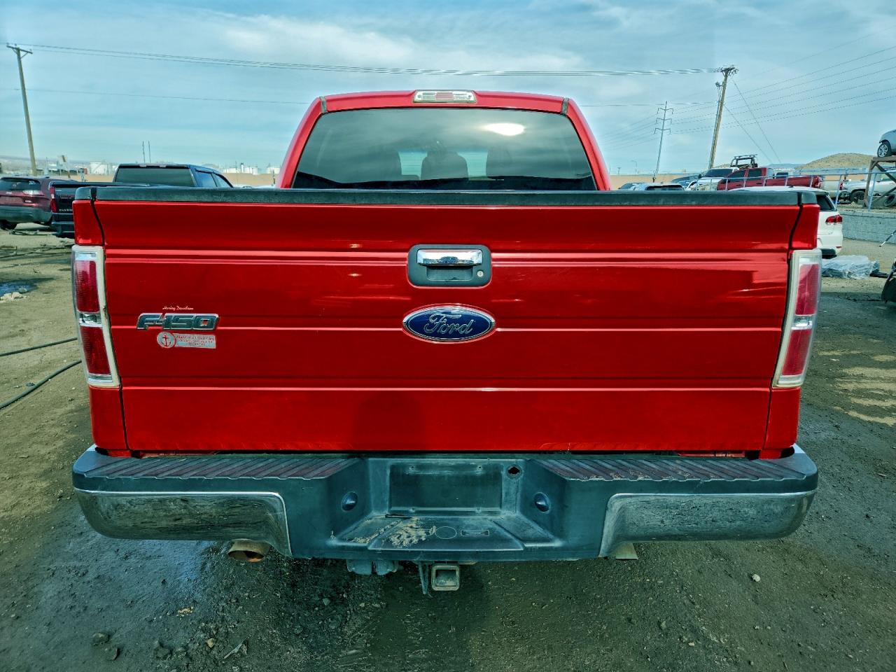 2012 Ford F150 Supercrew Red vin: 1FTEW1CM6CKD59774