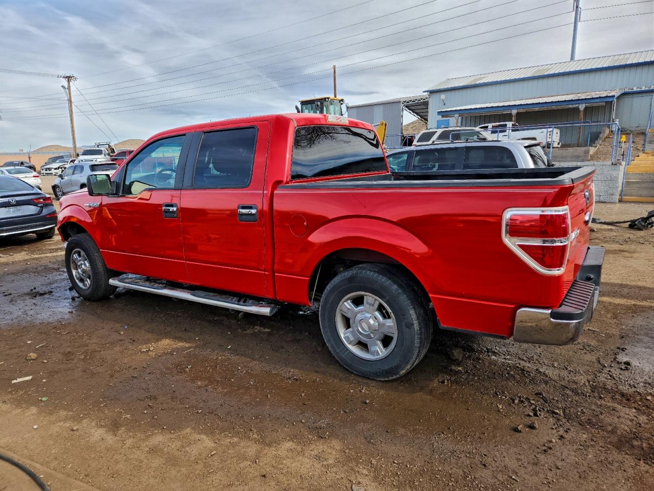 2012 Ford F150 Supercrew Red vin: 1FTEW1CM6CKD59774