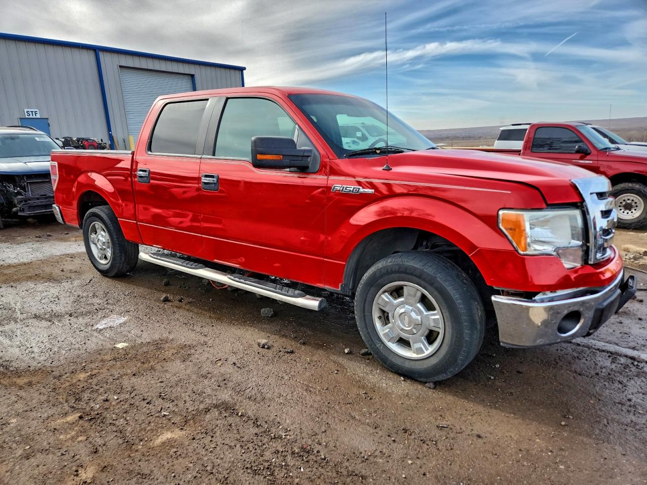 2012 Ford F150 Supercrew Red vin: 1FTEW1CM6CKD59774