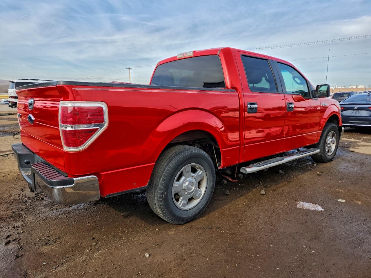 2012 Ford F150 Supercrew Red vin: 1FTEW1CM6CKD59774