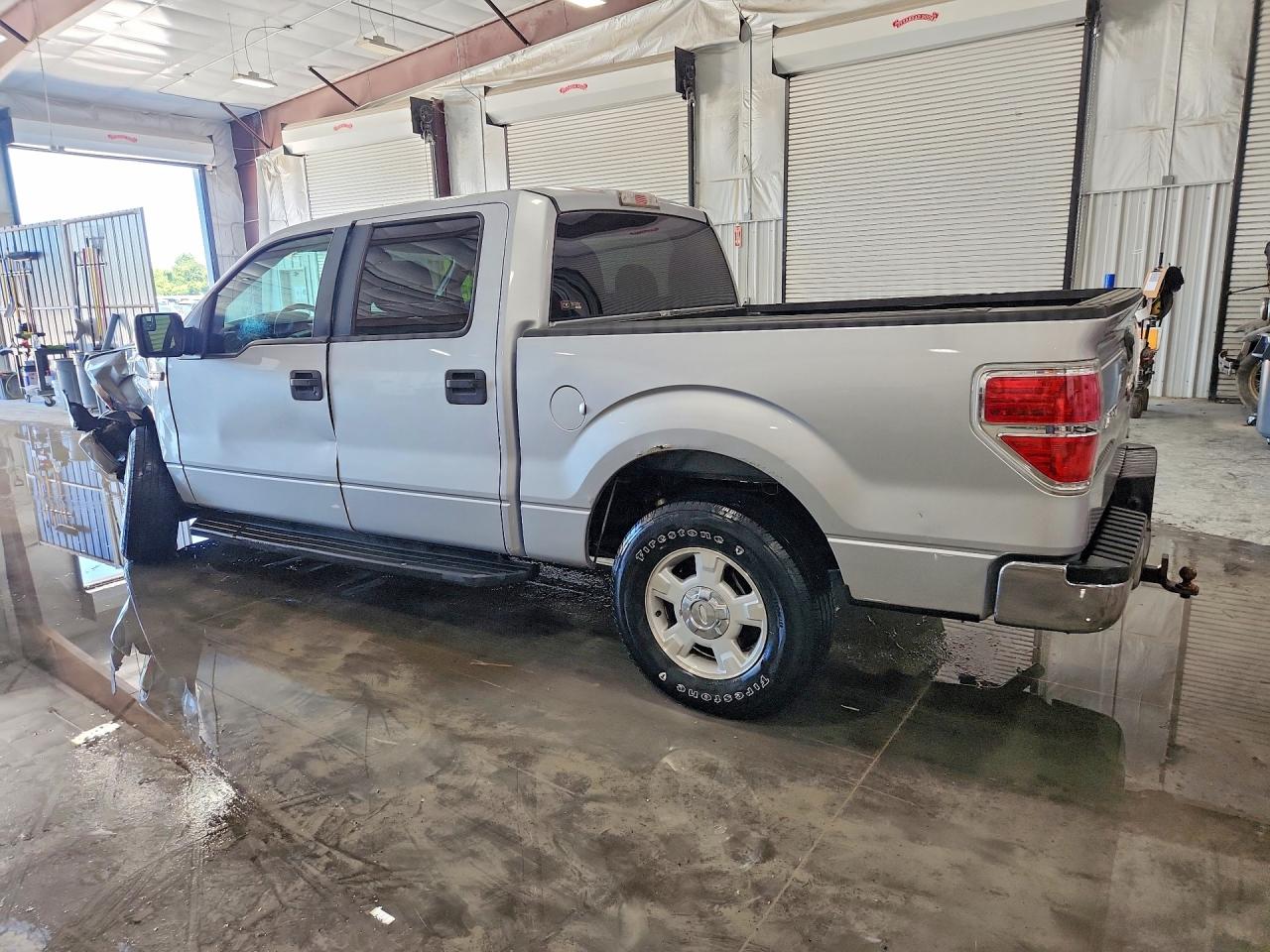 2012 Ford F150 Supercrew Silver vin: 1FTEW1CM6CKD71553