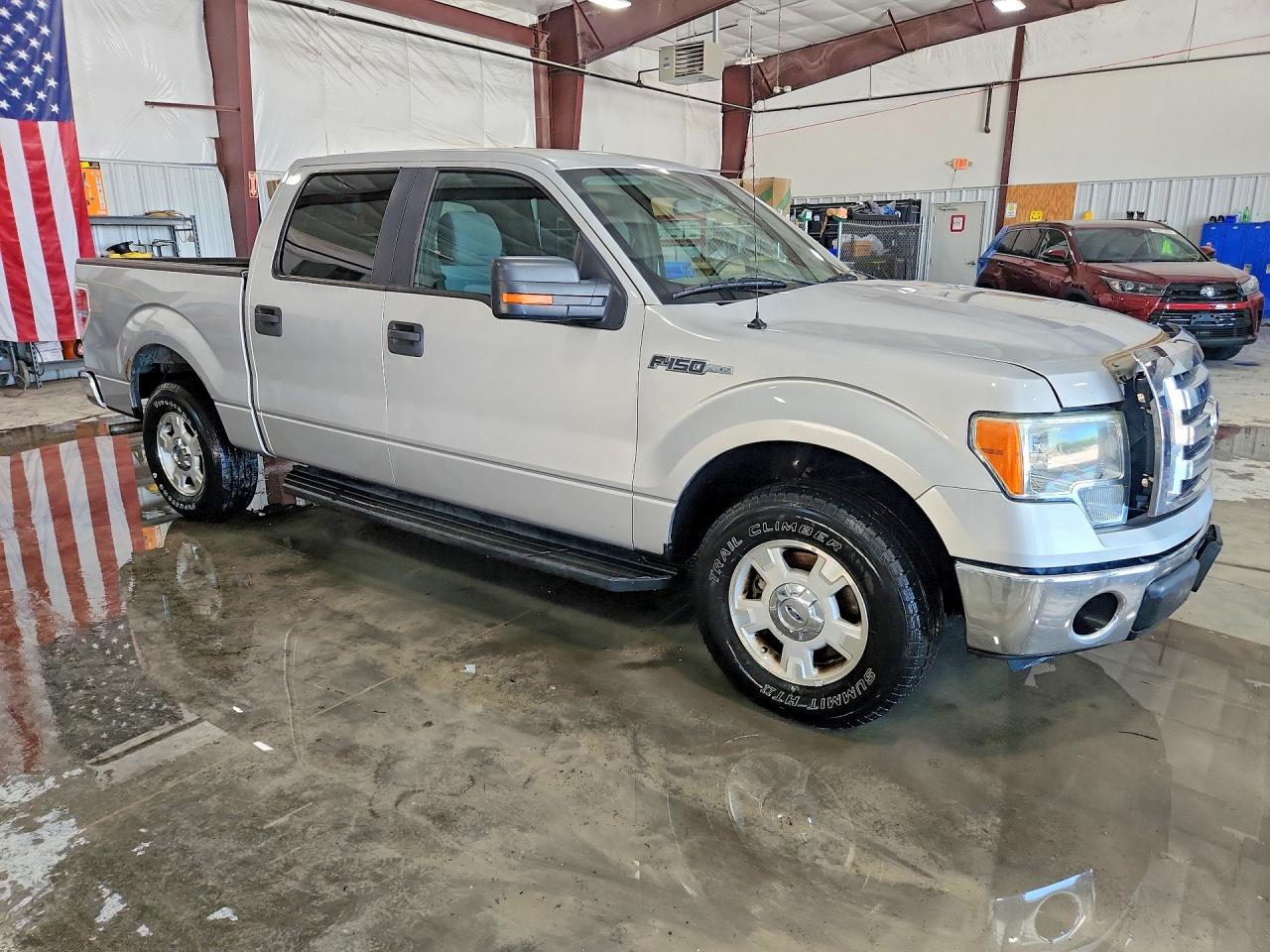 2012 Ford F150 Supercrew Silver vin: 1FTEW1CM6CKD71553