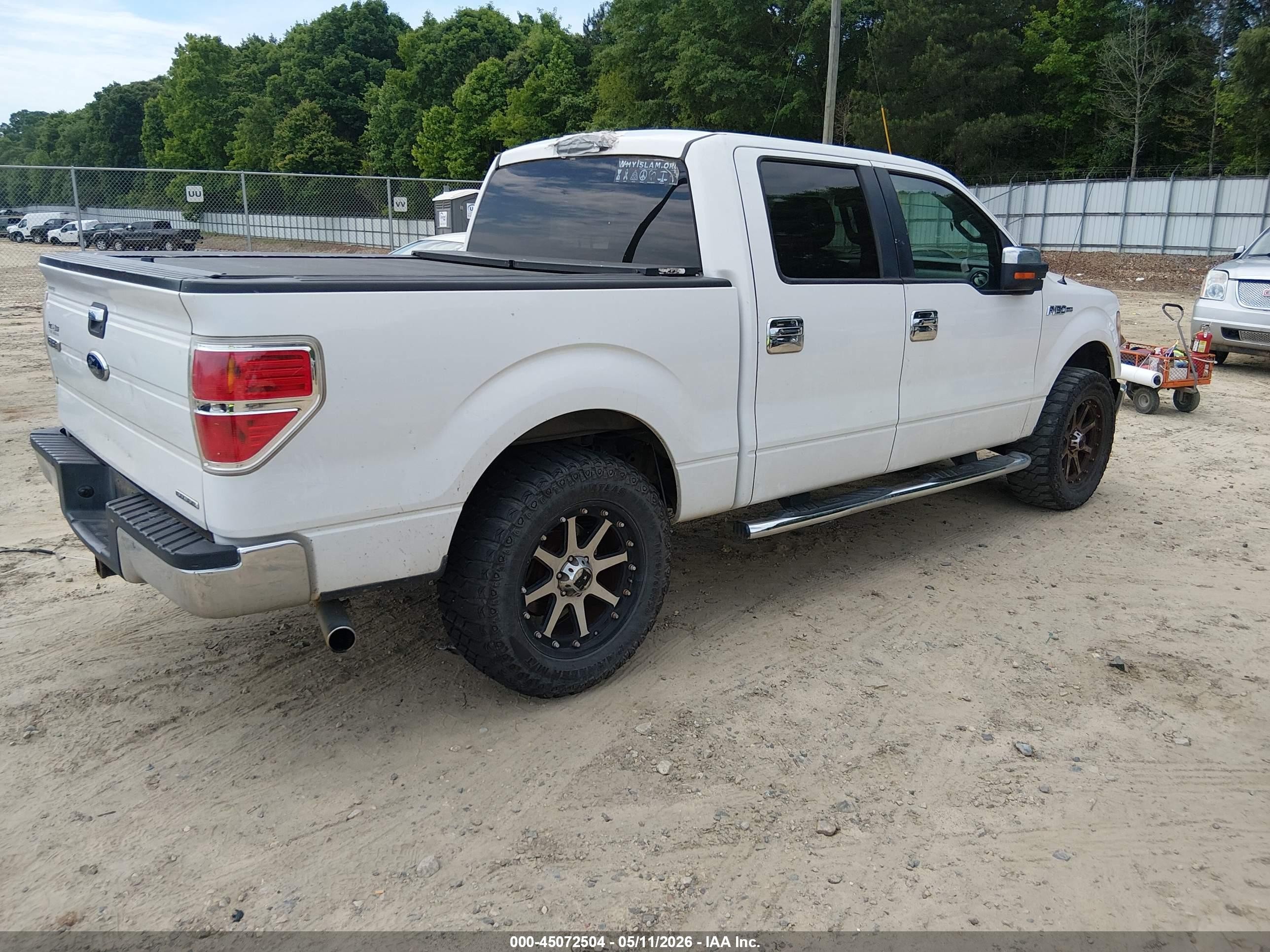2013 Ford F-150 Xl/xlt White vin: 1FTEW1CM6DFA34438