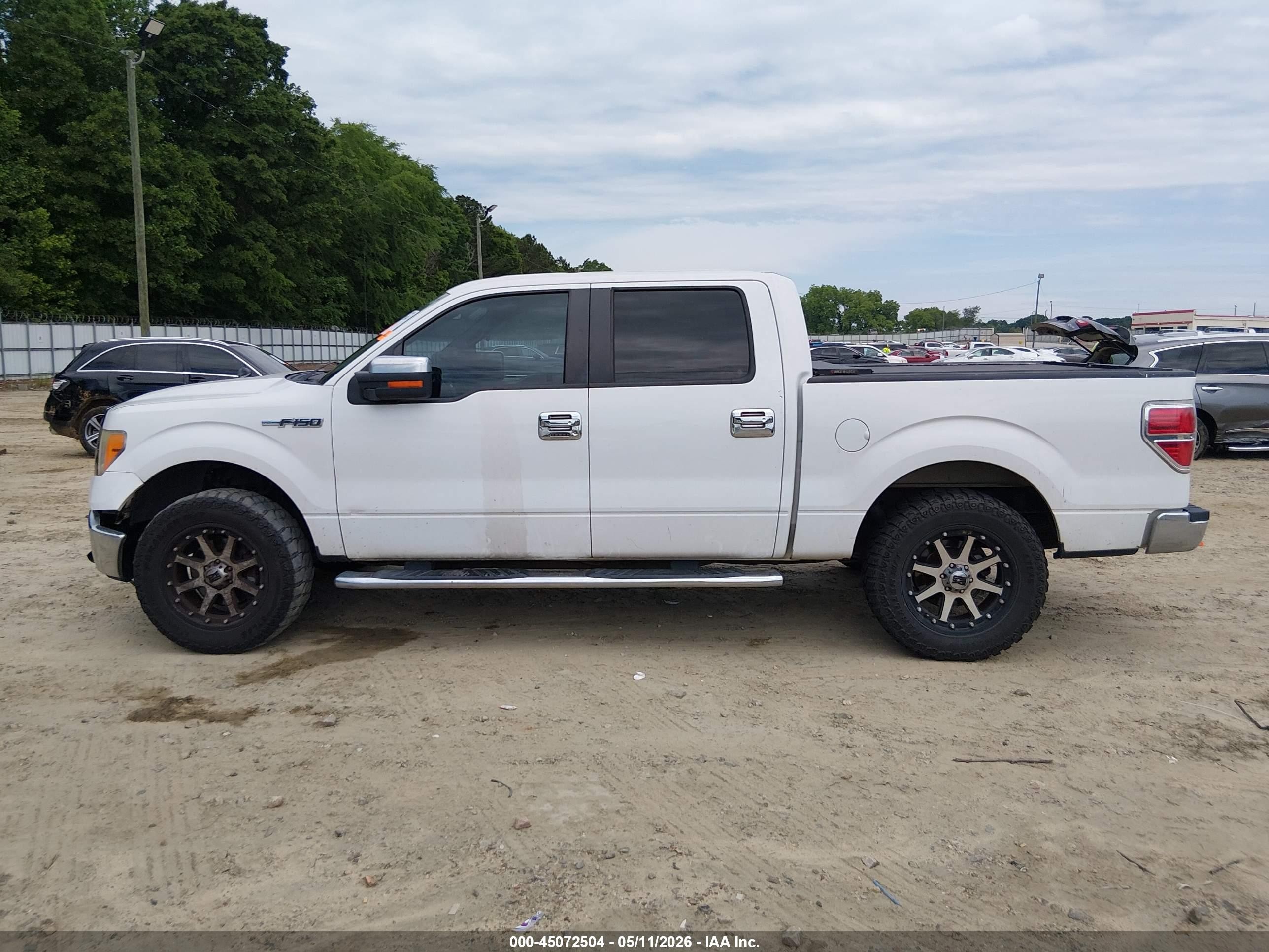2013 Ford F-150 Xl/xlt White vin: 1FTEW1CM6DFA34438
