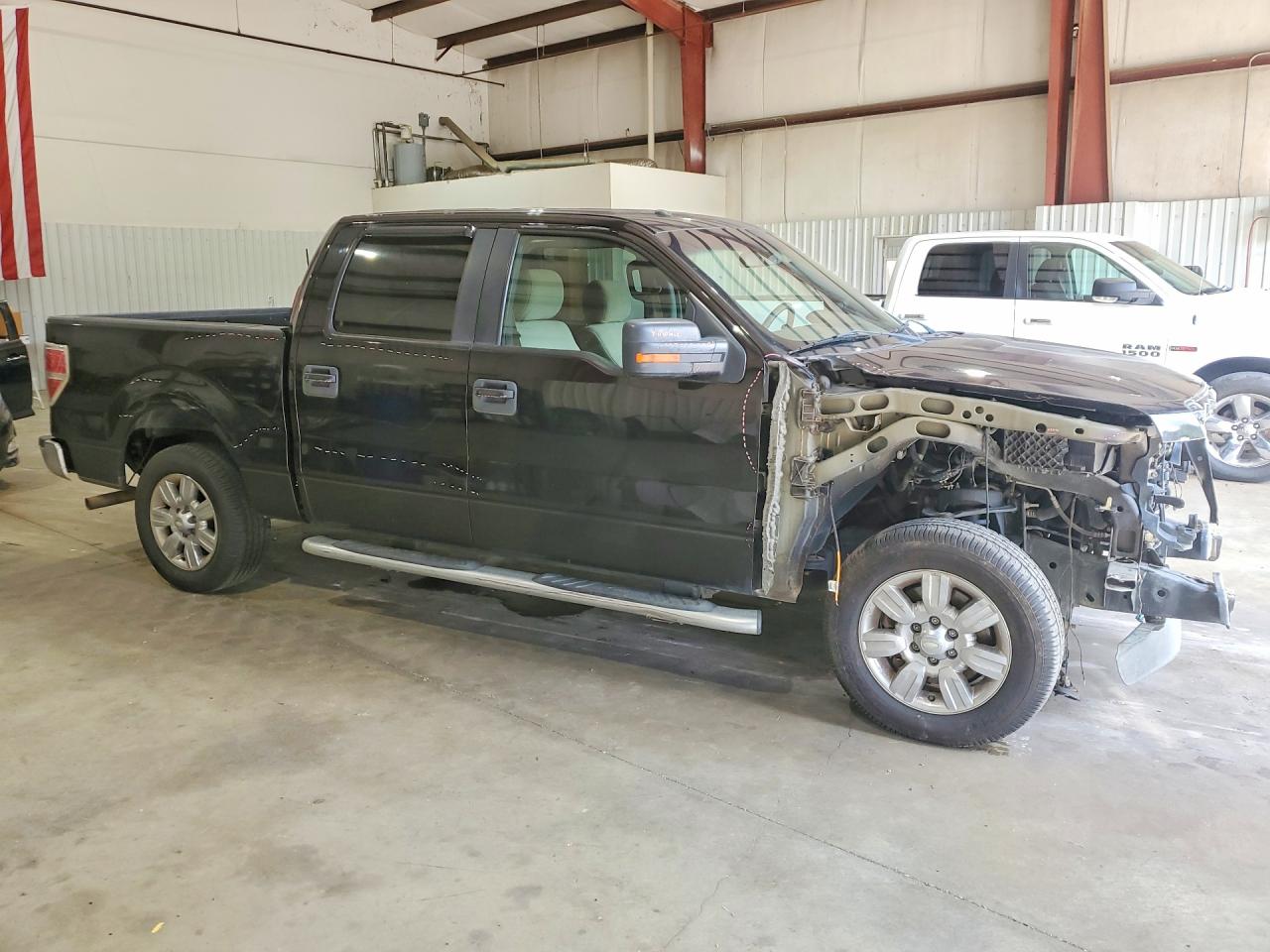 2013 Ford F150 Supercrew Black vin: 1FTEW1CM6DFD82126
