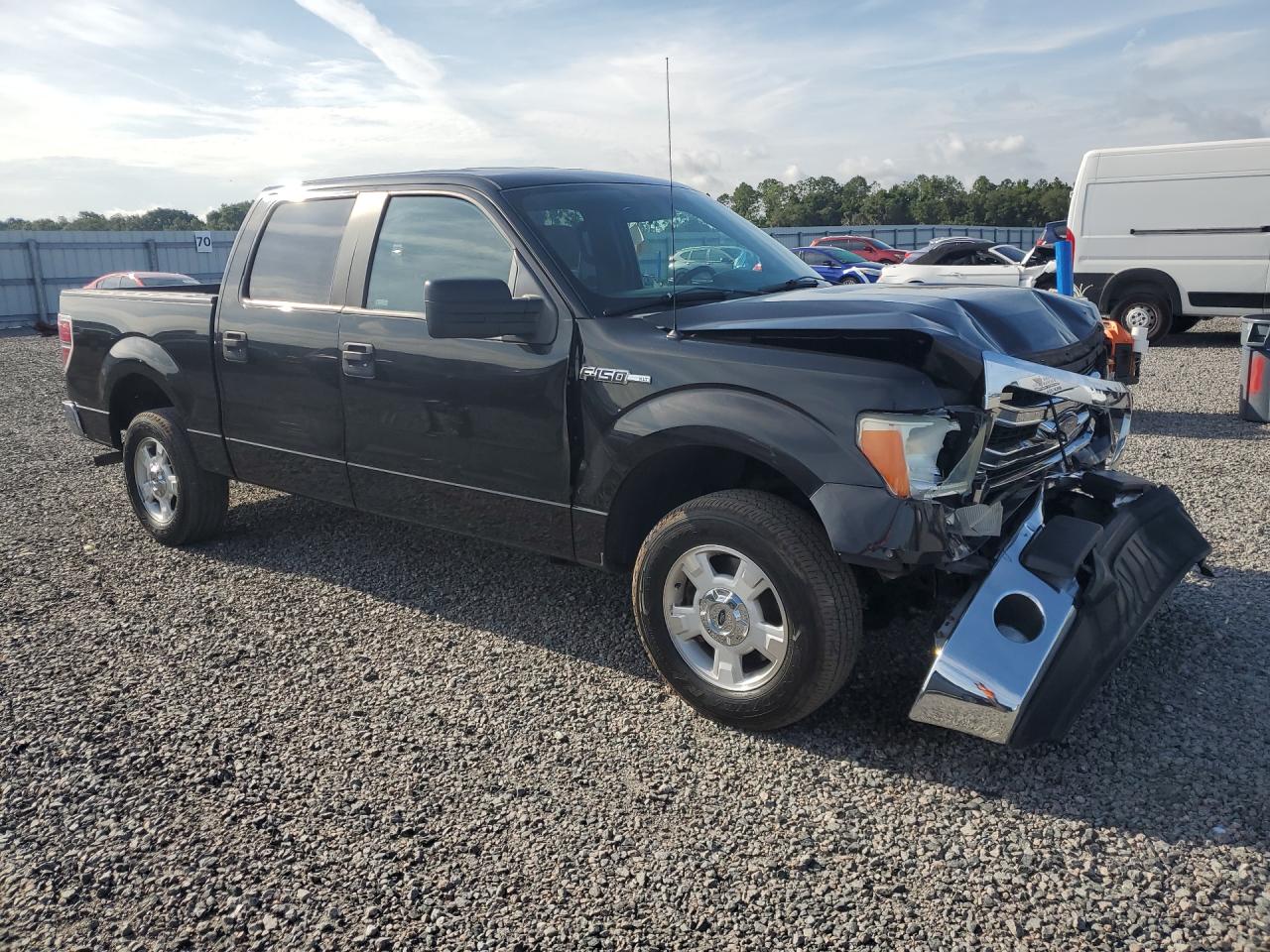 2014 Ford F150 Supercrew Black vin: 1FTEW1CM6EFA41679