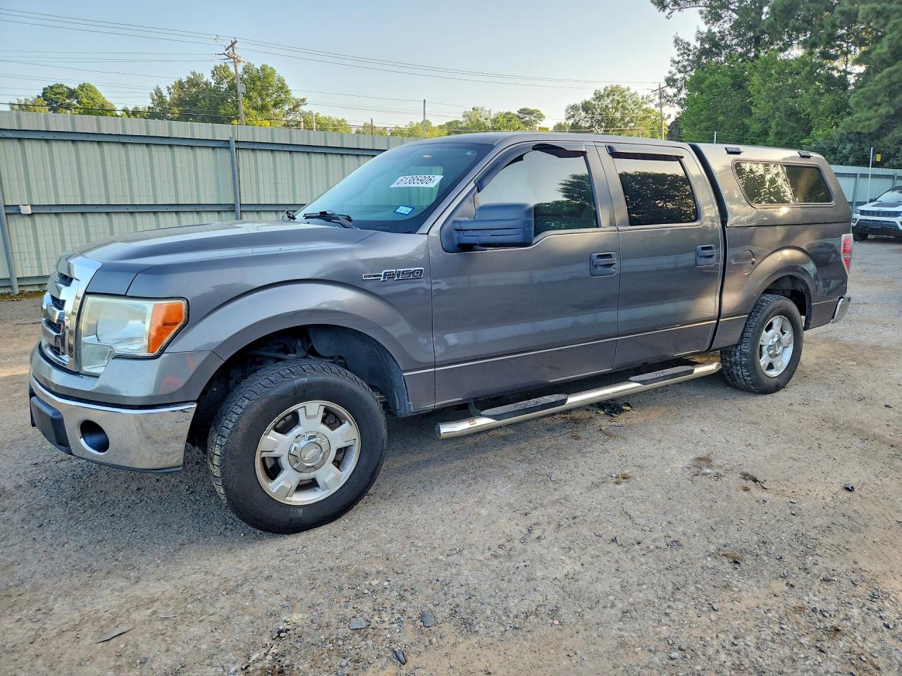 2012 Ford F150 Supercrew Gray vin: 1FTEW1CM7CKD49397