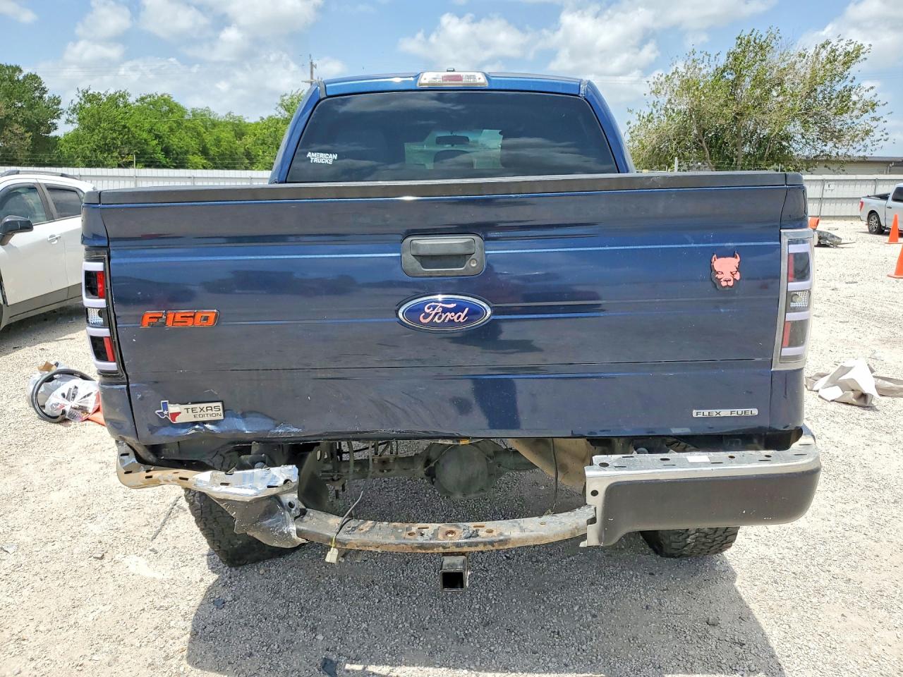 2014 Ford F150 Supercrew Blue vin: 1FTEW1CM7EFA48074