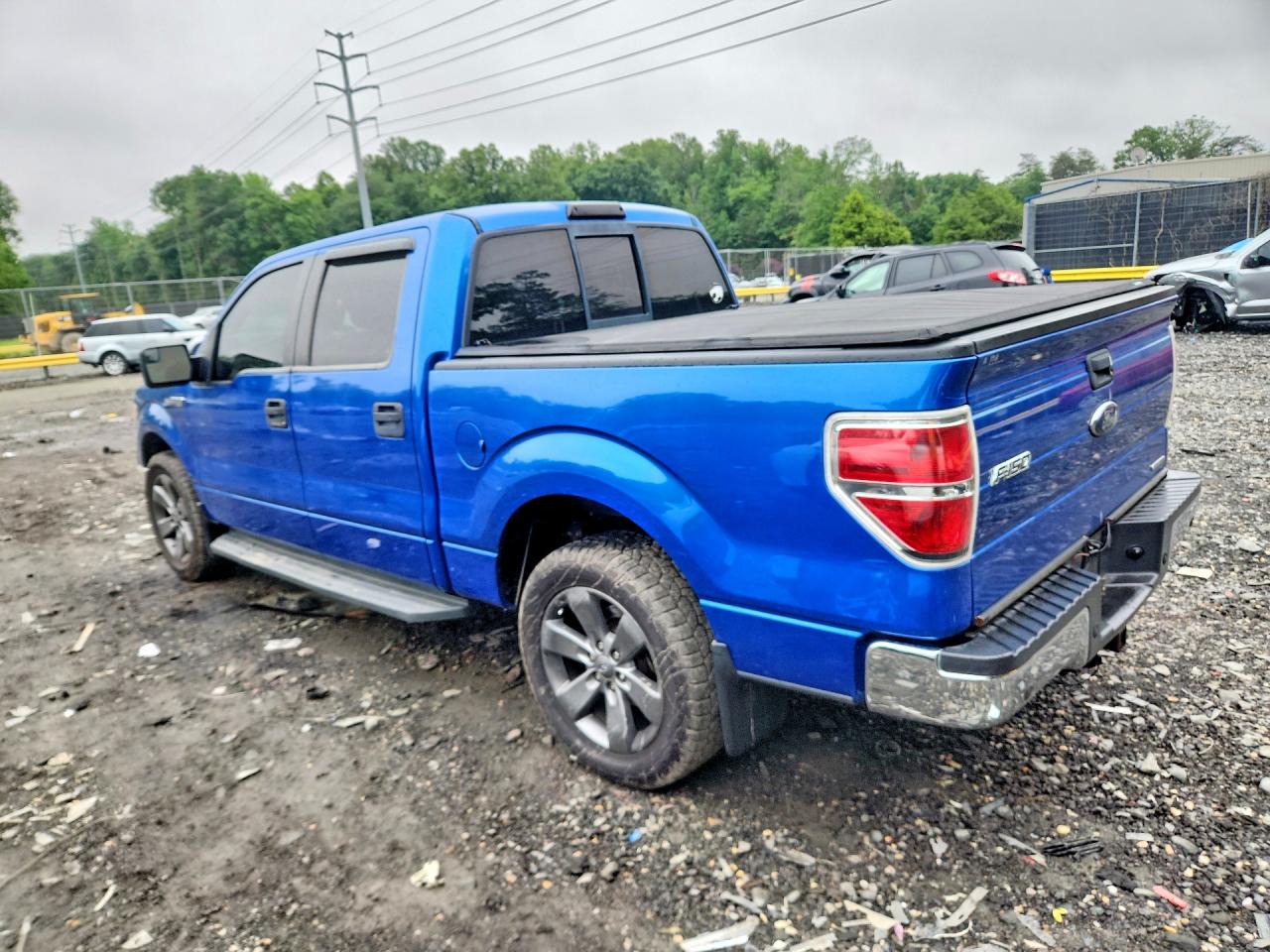 2014 Ford F150 Supercrew Blue vin: 1FTEW1CM7EFA78269
