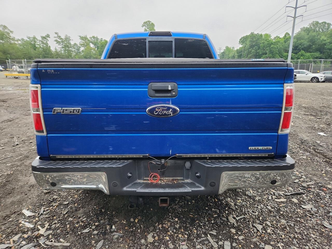 2014 Ford F150 Supercrew Blue vin: 1FTEW1CM7EFA78269