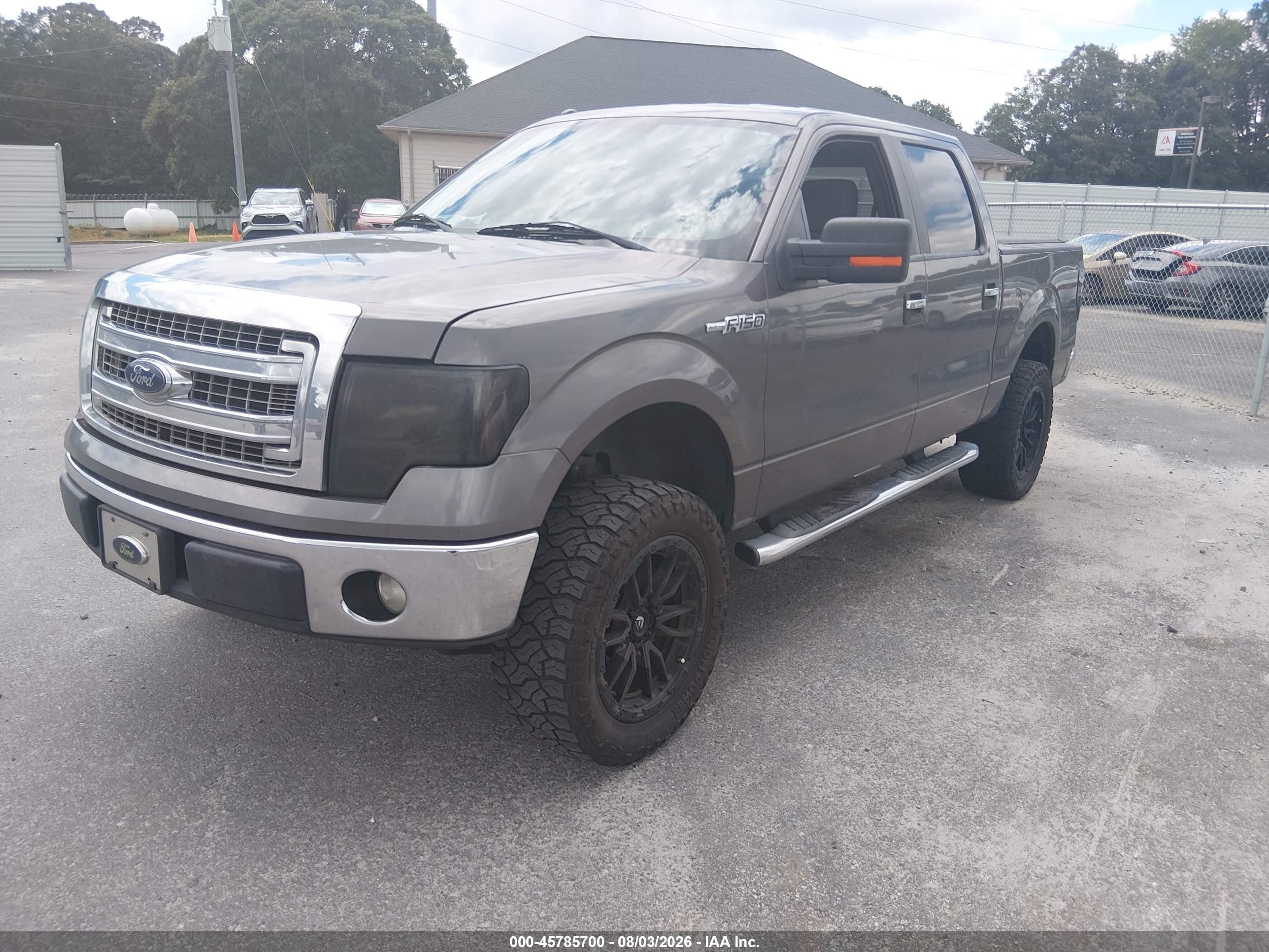 2014 Ford F-150 Xlt Gray vin: 1FTEW1CM7EFB50278