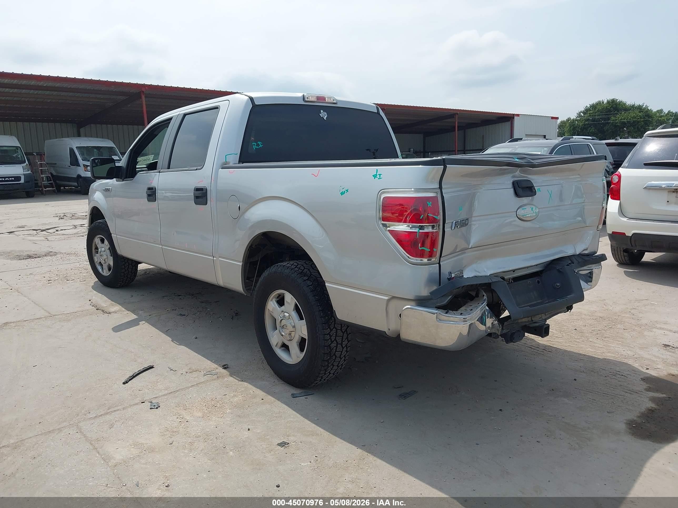 2011 Ford F-150 Xlt Silver vin: 1FTEW1CM8BFC26909