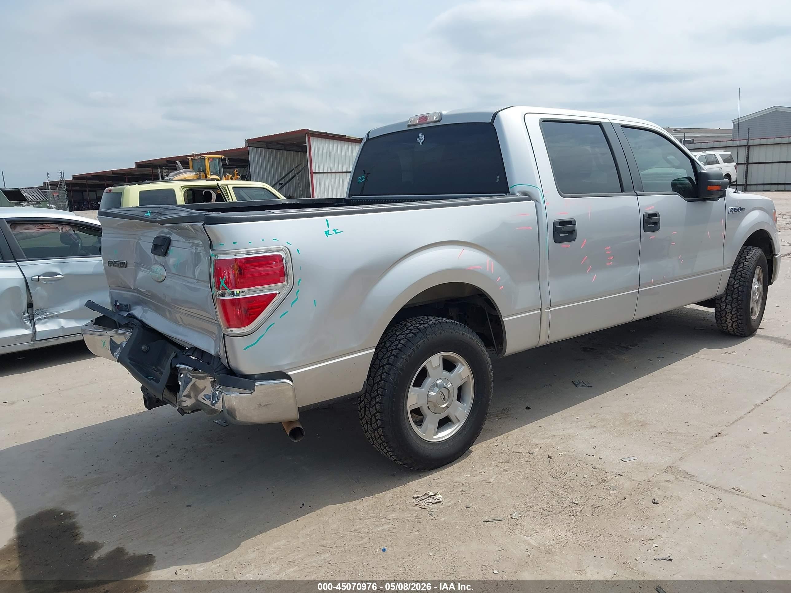 2011 Ford F-150 Xlt Silver vin: 1FTEW1CM8BFC26909