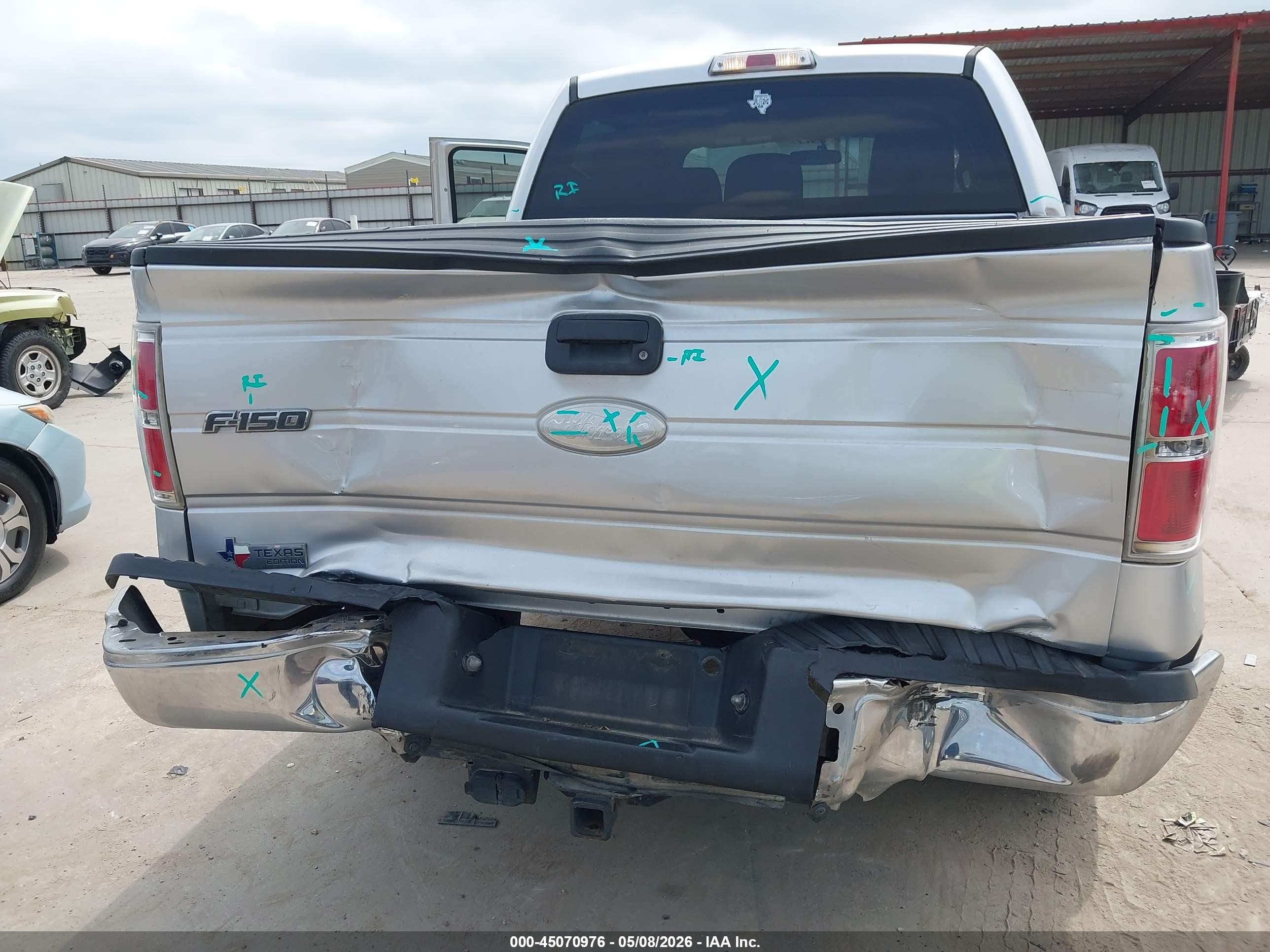 2011 Ford F-150 Xlt Silver vin: 1FTEW1CM8BFC26909
