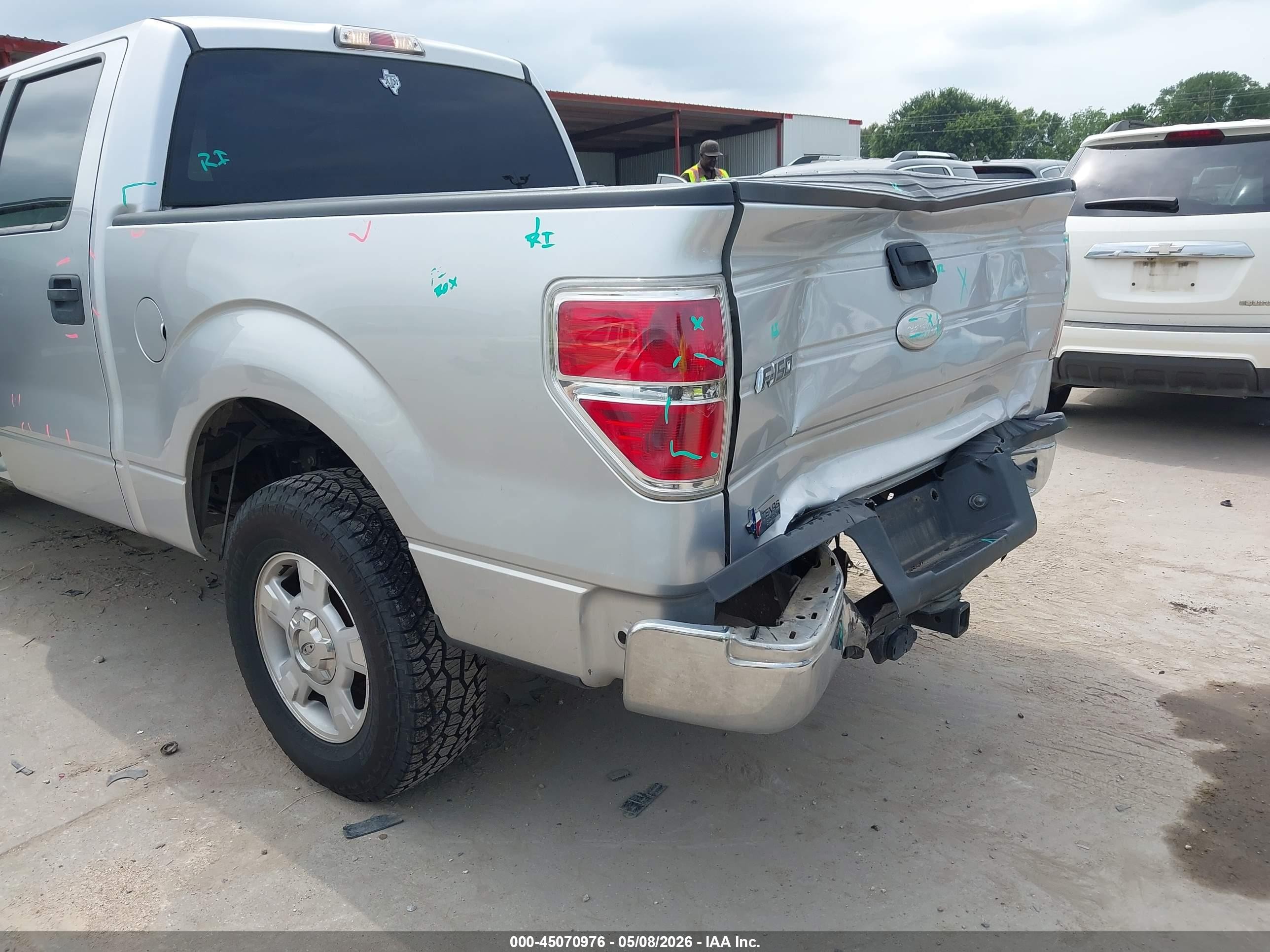 2011 Ford F-150 Xlt Silver vin: 1FTEW1CM8BFC26909