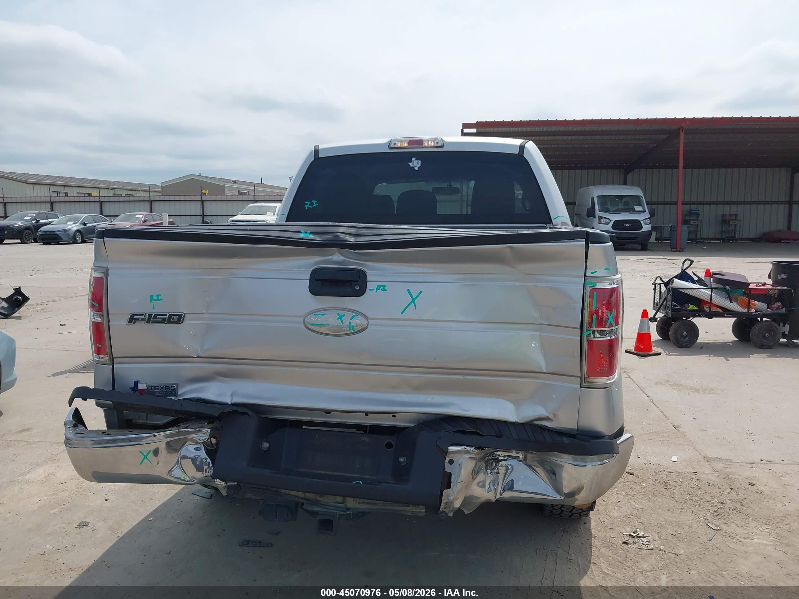 2011 Ford F-150 Xlt Silver vin: 1FTEW1CM8BFC26909