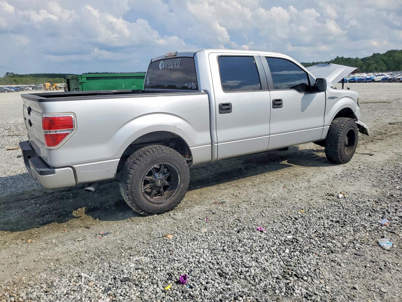 2011 Ford F150 Supercrew Silver vin: 1FTEW1CM8BKD37709