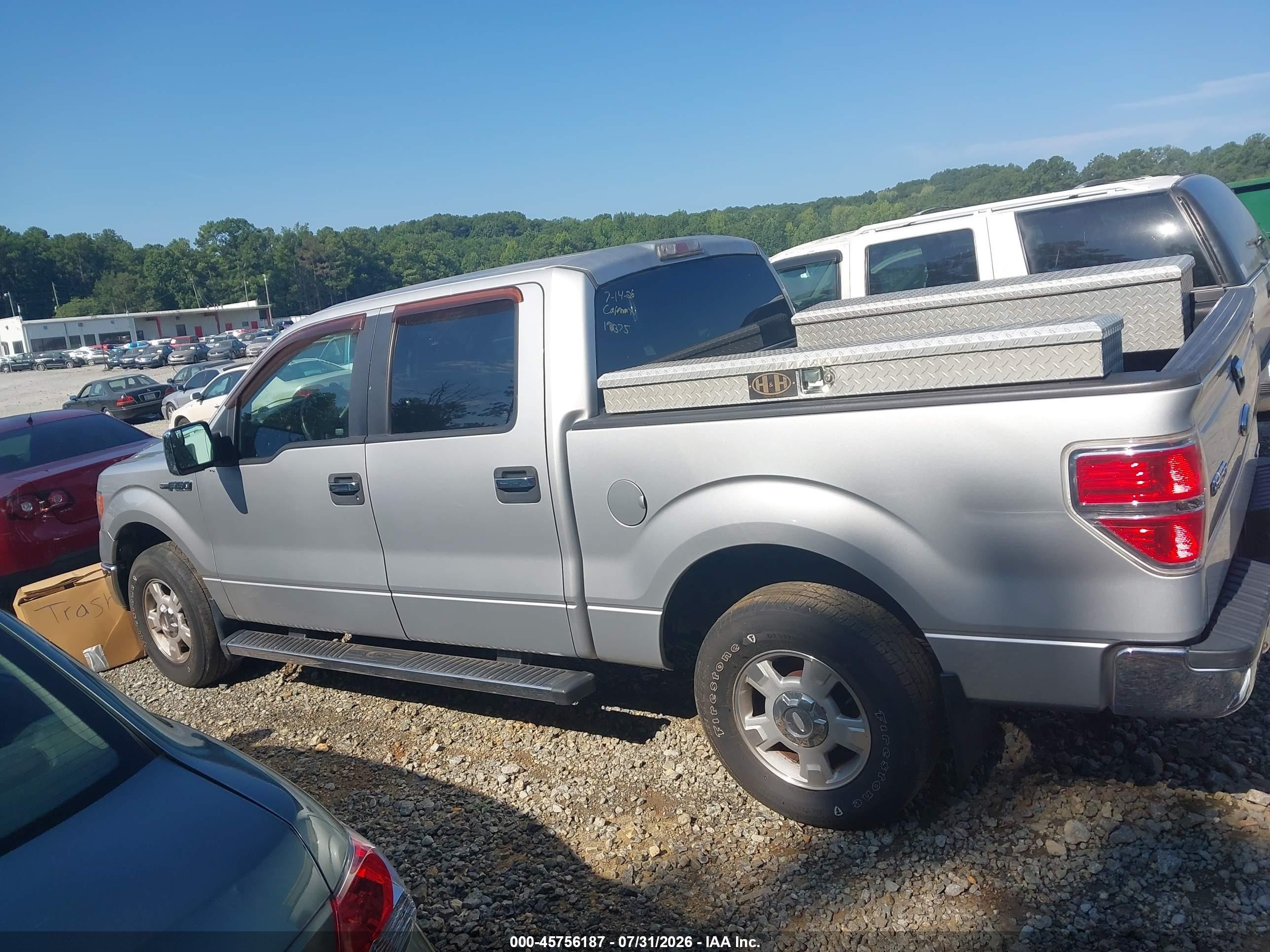 2011 Ford F-150 Xl/xlt Silver vin: 1FTEW1CM8BKE12375