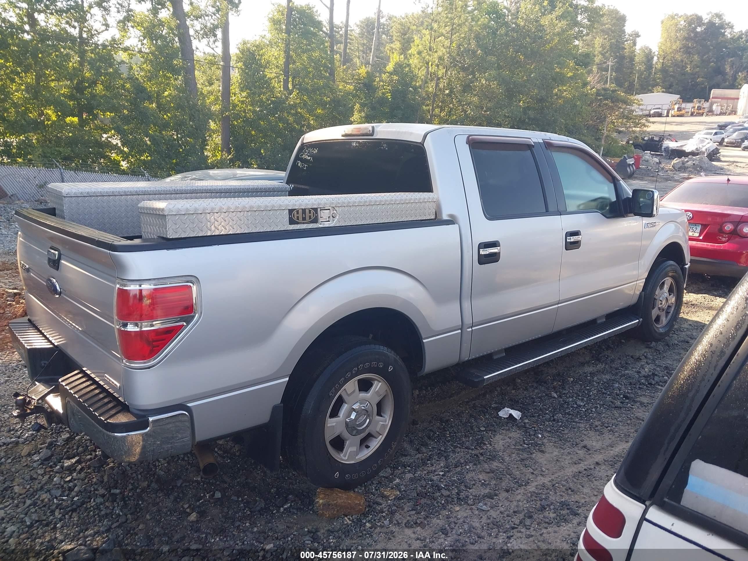 2011 Ford F-150 Xl/xlt Silver vin: 1FTEW1CM8BKE12375