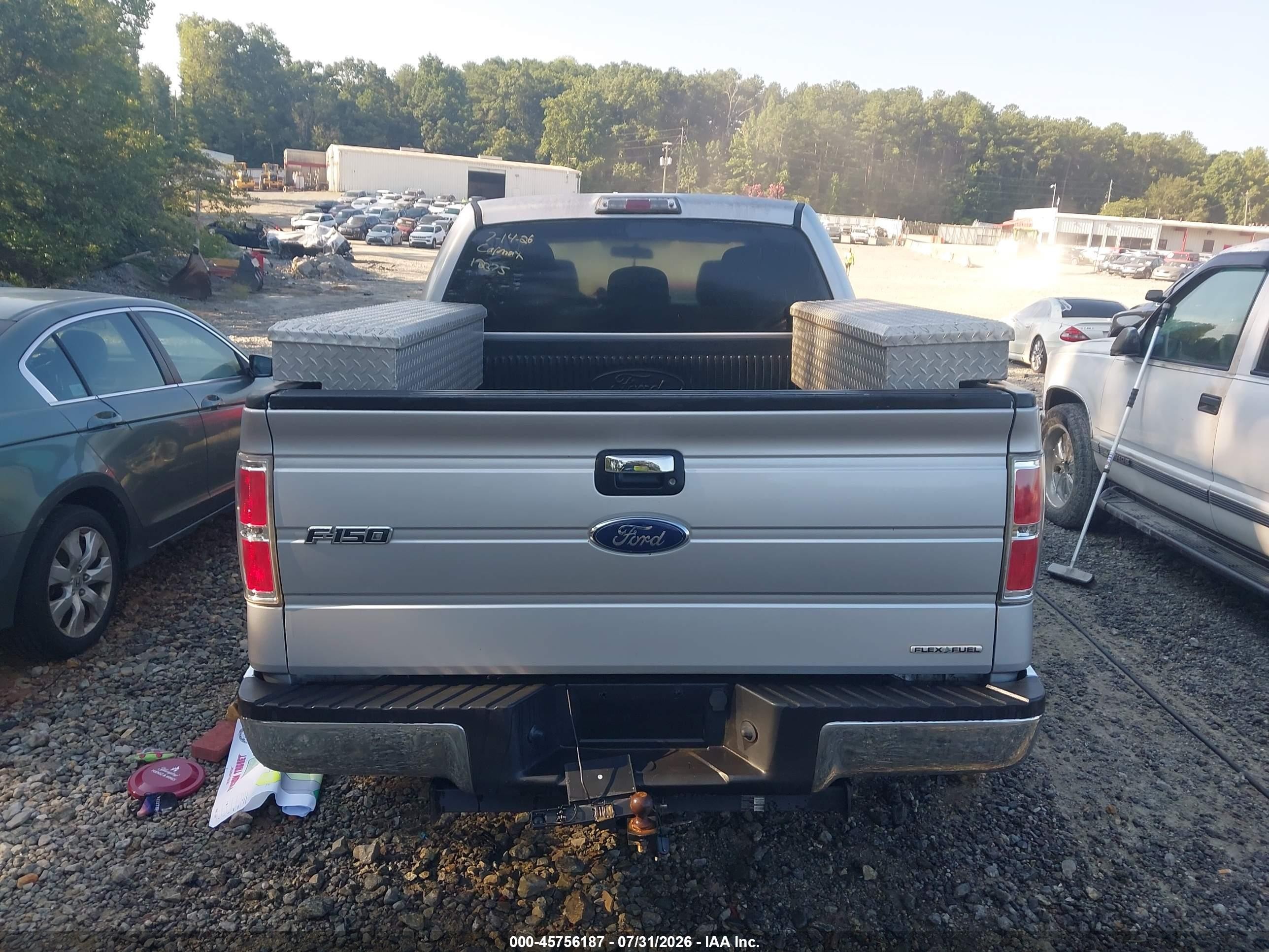 2011 Ford F-150 Xl/xlt Silver vin: 1FTEW1CM8BKE12375