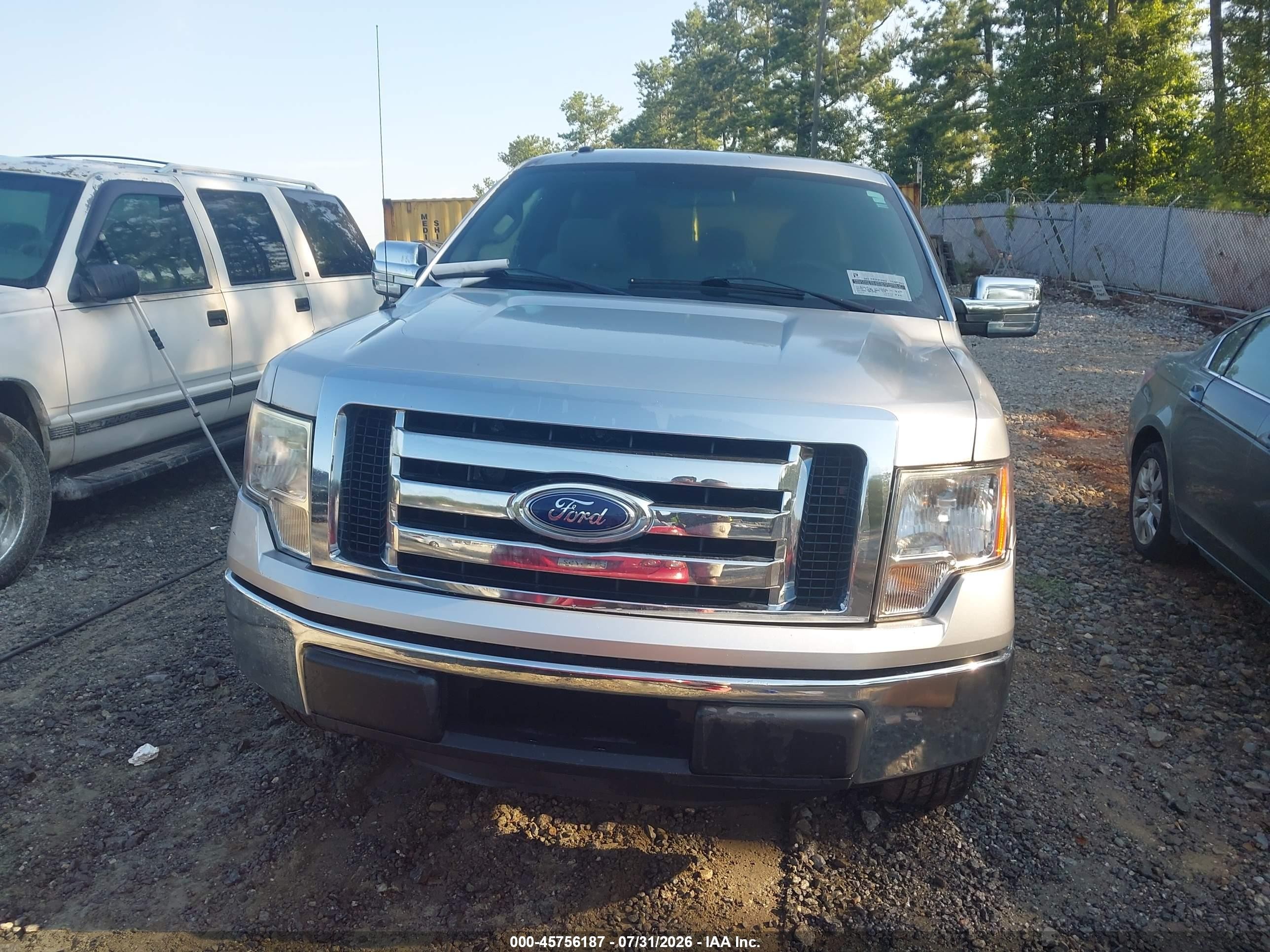 2011 Ford F-150 Xl/xlt Silver vin: 1FTEW1CM8BKE12375