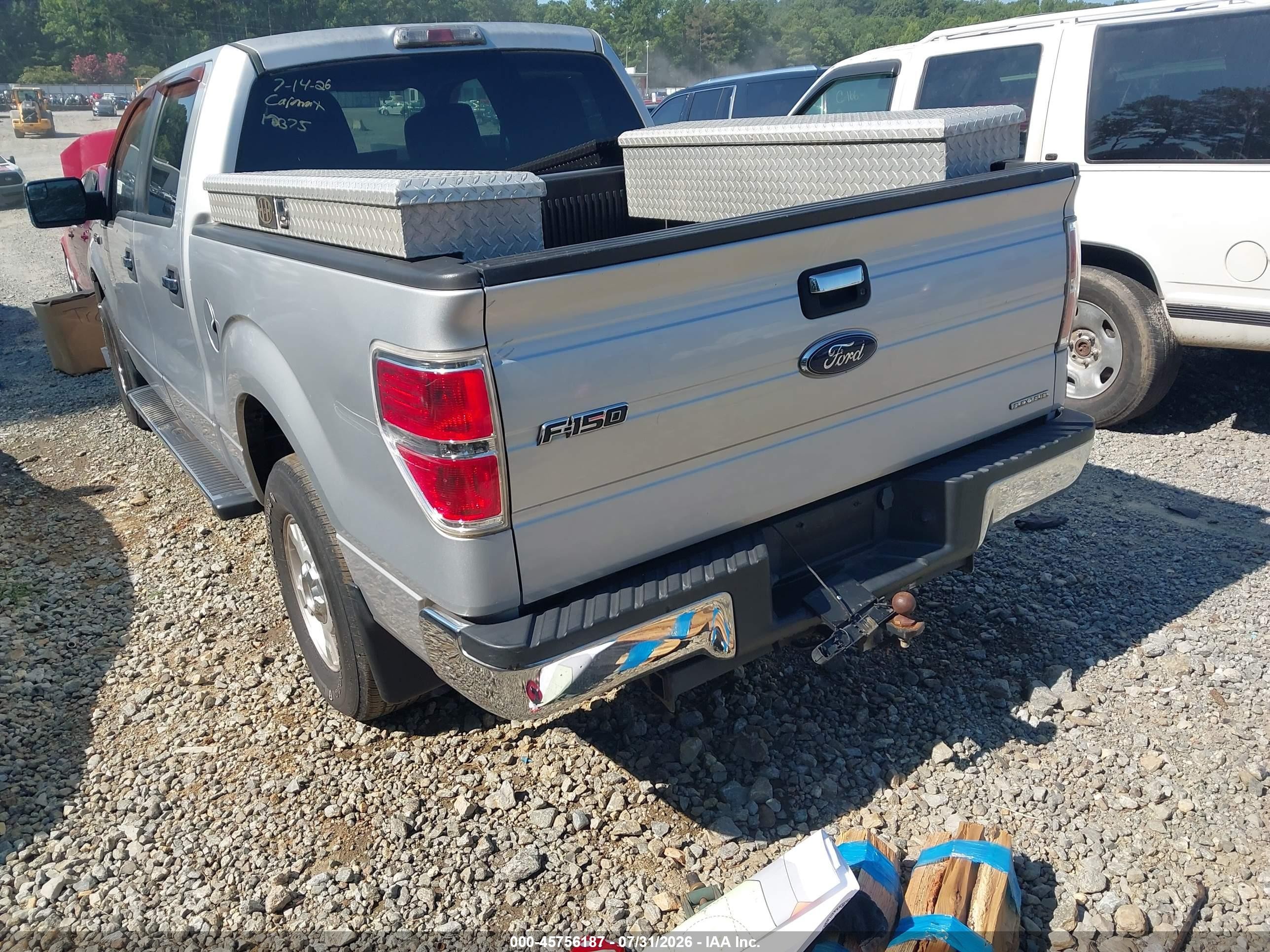2011 Ford F-150 Xl/xlt Silver vin: 1FTEW1CM8BKE12375