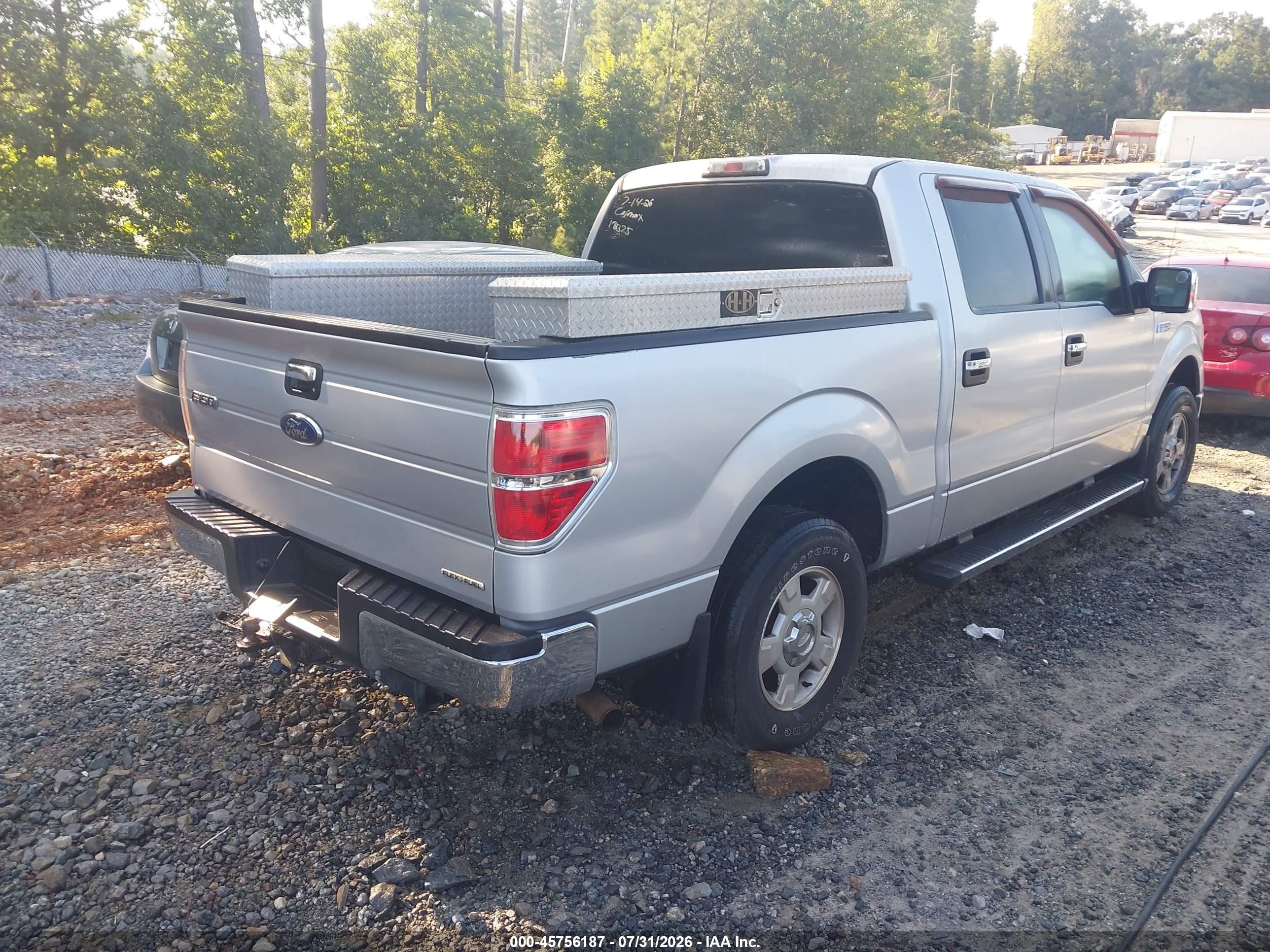 2011 Ford F-150 Xl/xlt Silver vin: 1FTEW1CM8BKE12375