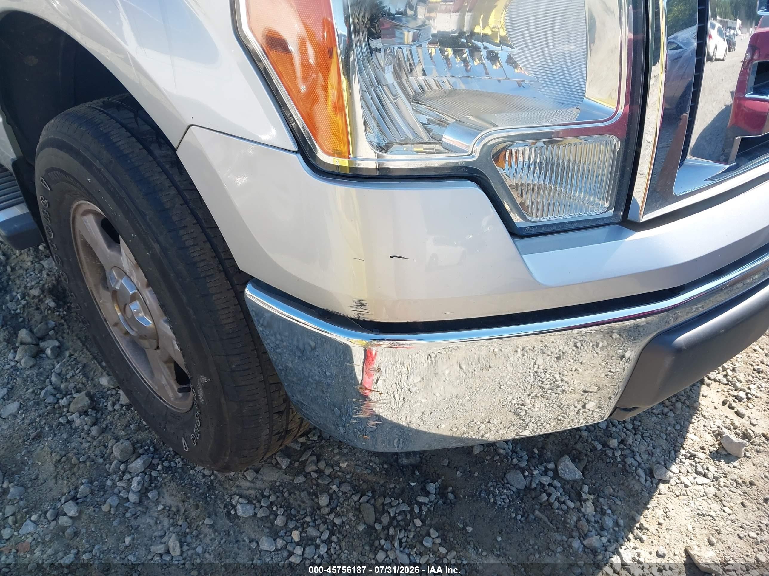 2011 Ford F-150 Xl/xlt Silver vin: 1FTEW1CM8BKE12375