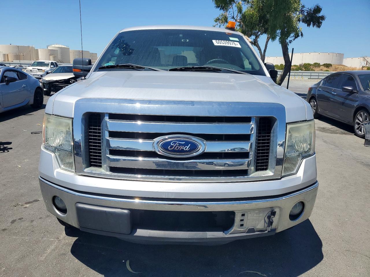 2012 Ford F150 Supercrew Silver vin: 1FTEW1CM8CFA25884