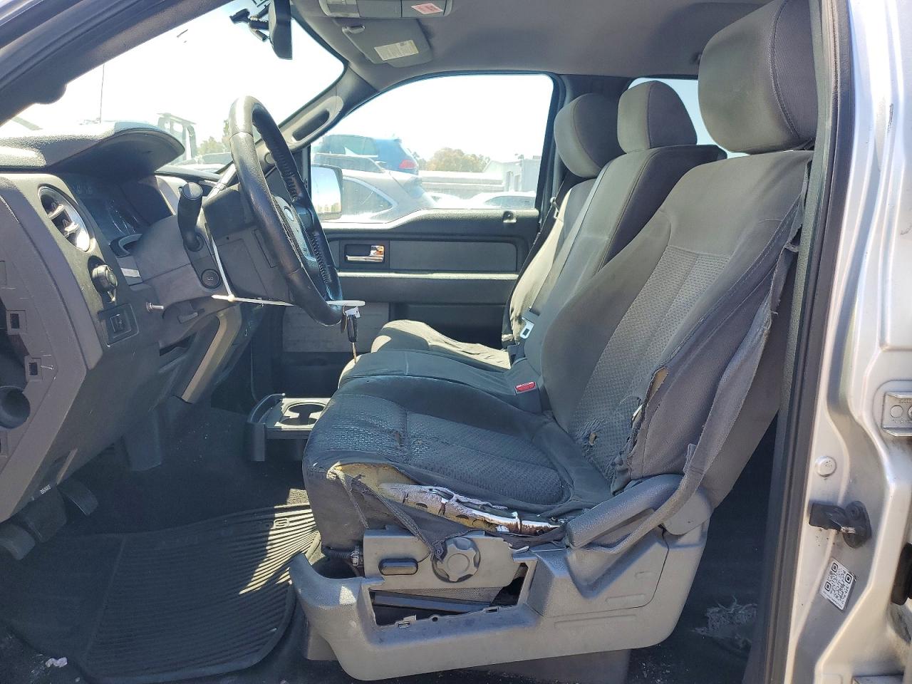 2012 Ford F150 Supercrew Silver vin: 1FTEW1CM8CFA25884