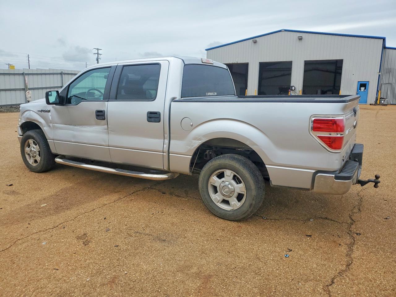 2013 Ford F150 Supercrew Silver vin: 1FTEW1CM8DKD30178