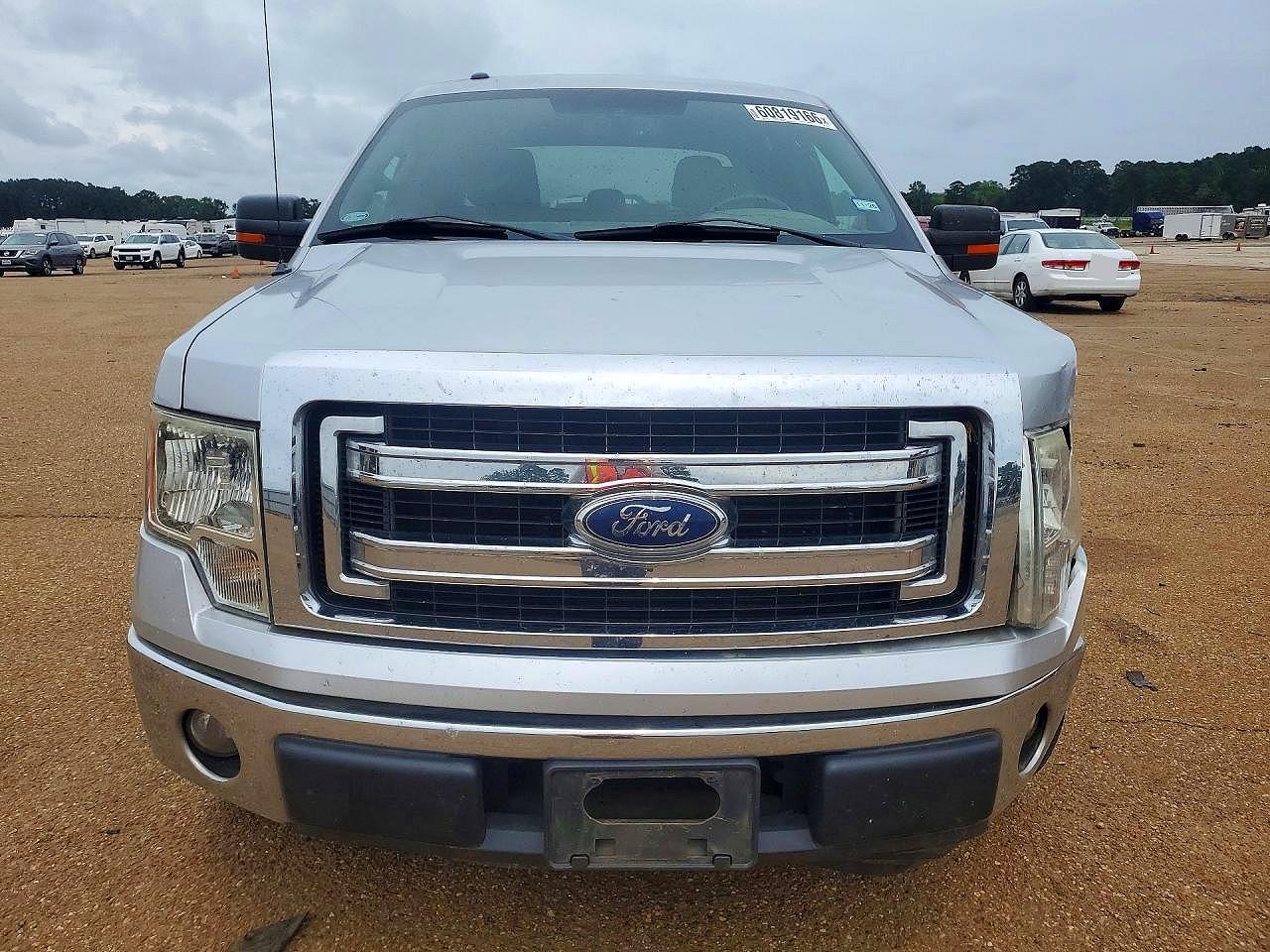 2013 Ford F150 Supercrew Silver vin: 1FTEW1CM8DKD30178