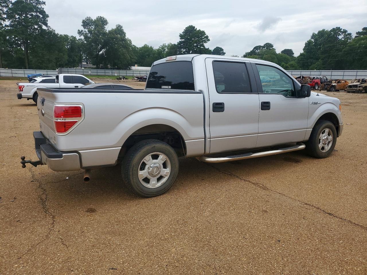 2013 Ford F150 Supercrew Silver vin: 1FTEW1CM8DKD30178