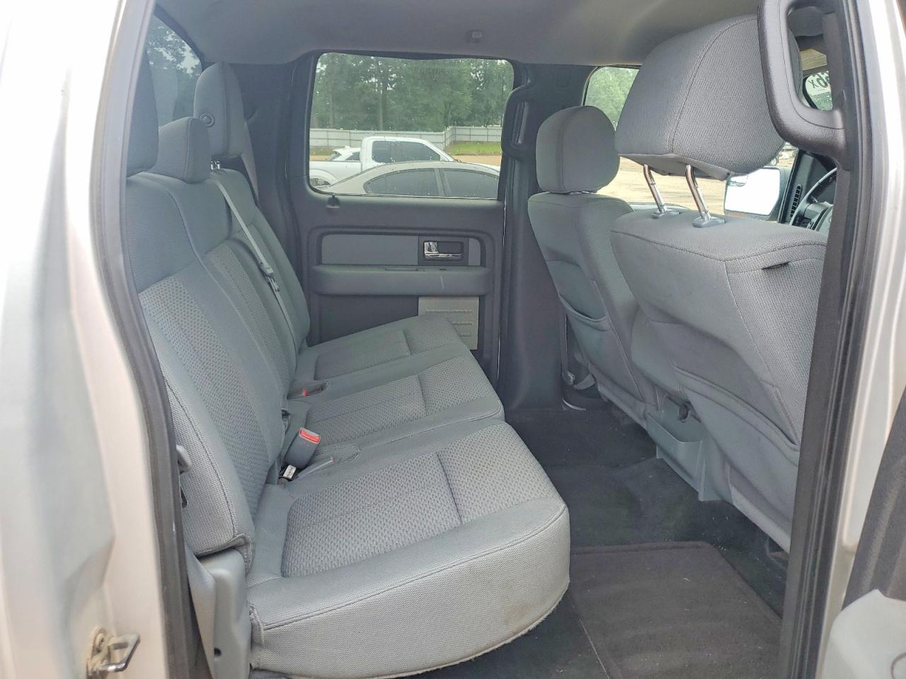 2013 Ford F150 Supercrew Silver vin: 1FTEW1CM8DKD30178