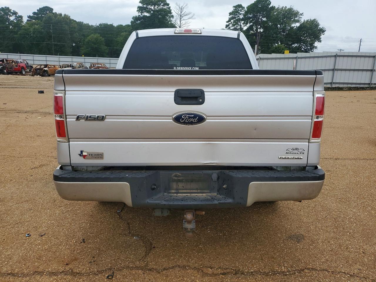 2013 Ford F150 Supercrew Silver vin: 1FTEW1CM8DKD30178