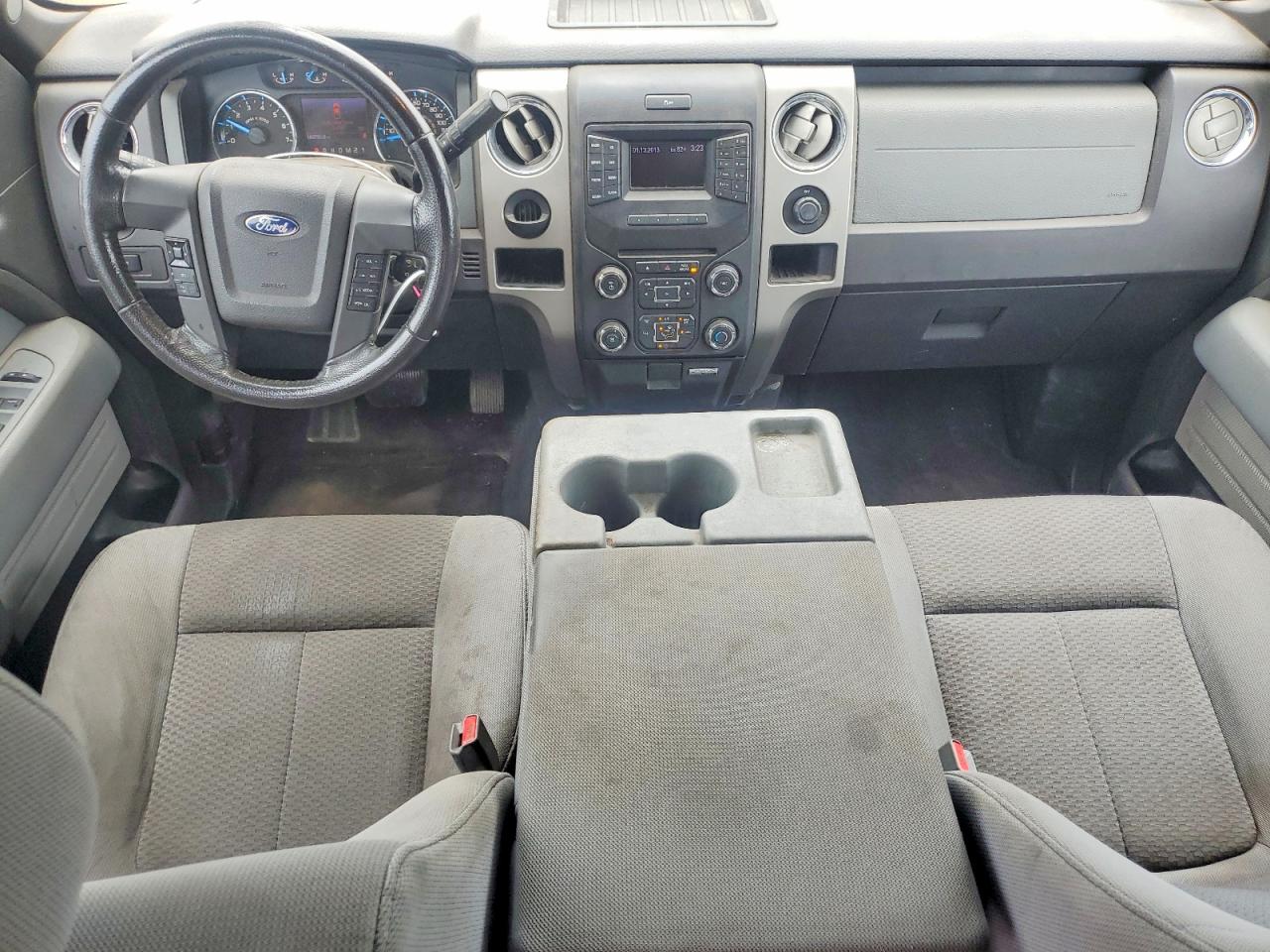 2013 Ford F150 Supercrew Silver vin: 1FTEW1CM8DKD30178
