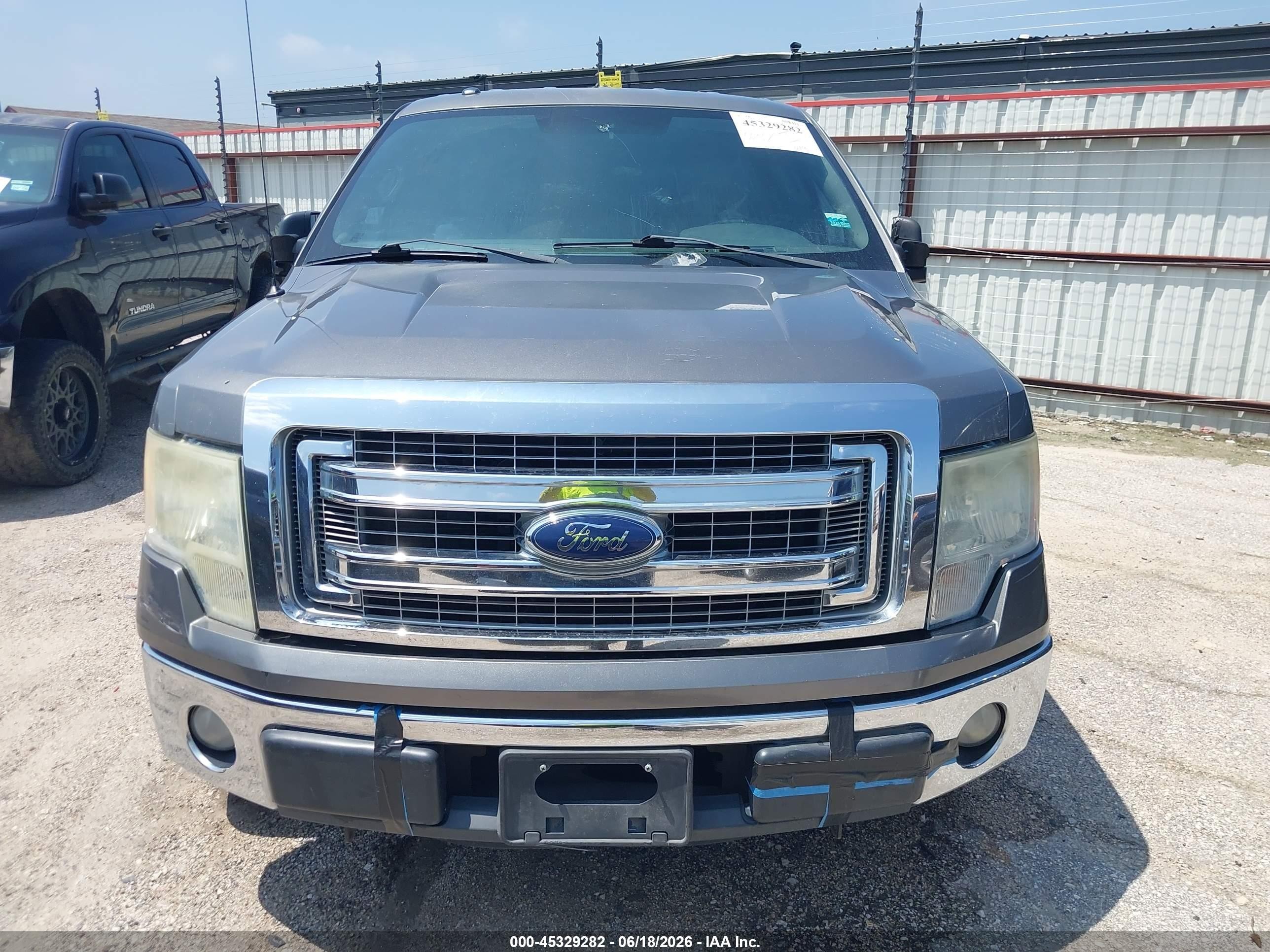 2013 Ford F-150 Xlt Gray vin: 1FTEW1CM8DKG07640